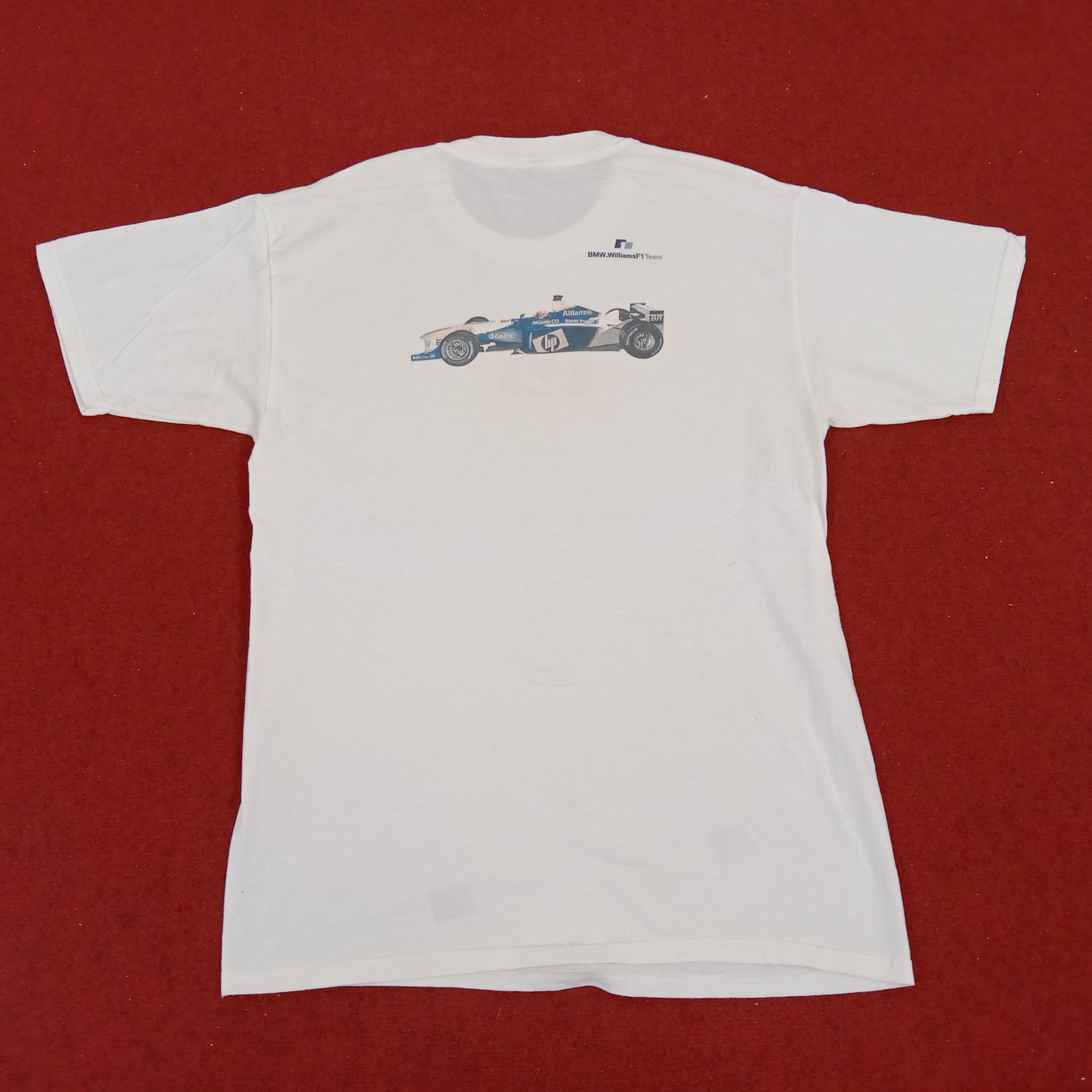 Formula One HP F1 Racing Center Logo Vintage Tshirt