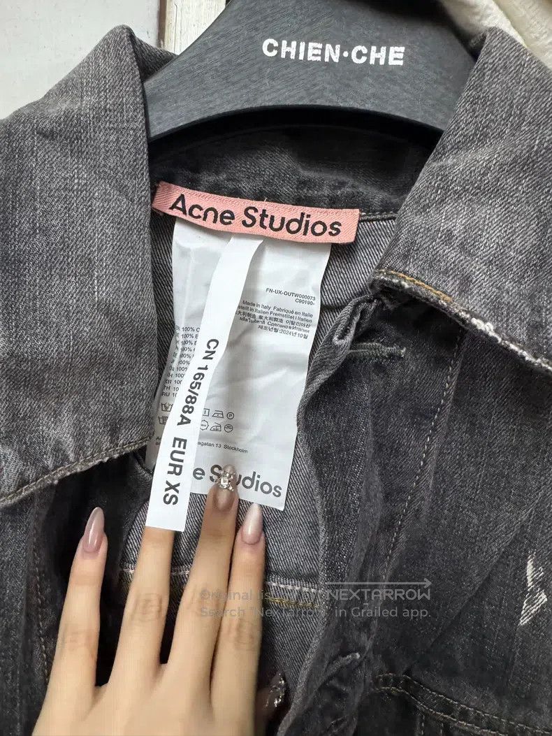 Acne Studios Acne Studios Retro faded ink-splashed loose off-the-should Size US XS / EU 42 / 0 - 6 Thumbnail