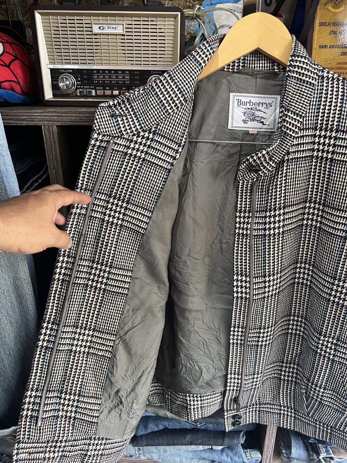 Burberry 🔥Vintage Burberrys’ Zipper Jacket Size L / US 10 / IT 46 - 10 Thumbnail