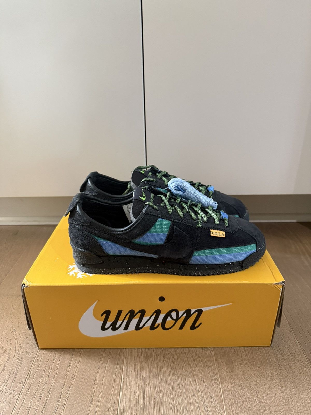 Nike Nike Cortez Classic x Union LA Off Noir Size 8.5 In Hand Size US 8.5 / EU 41-42 - 7 Thumbnail