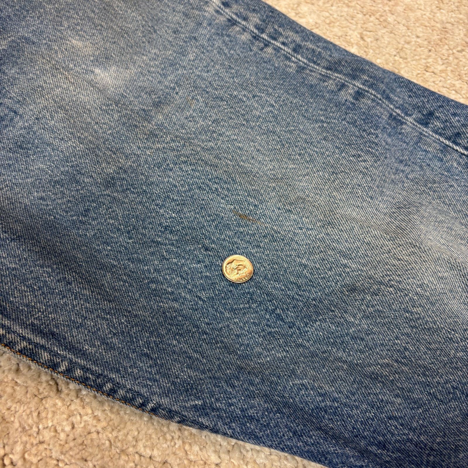 Levi's × Vintage Vintage 90s Levi's 501xx Straight Leg Jeans 34x36 (32x33) Size US 34 / EU 50 - 12 Thumbnail