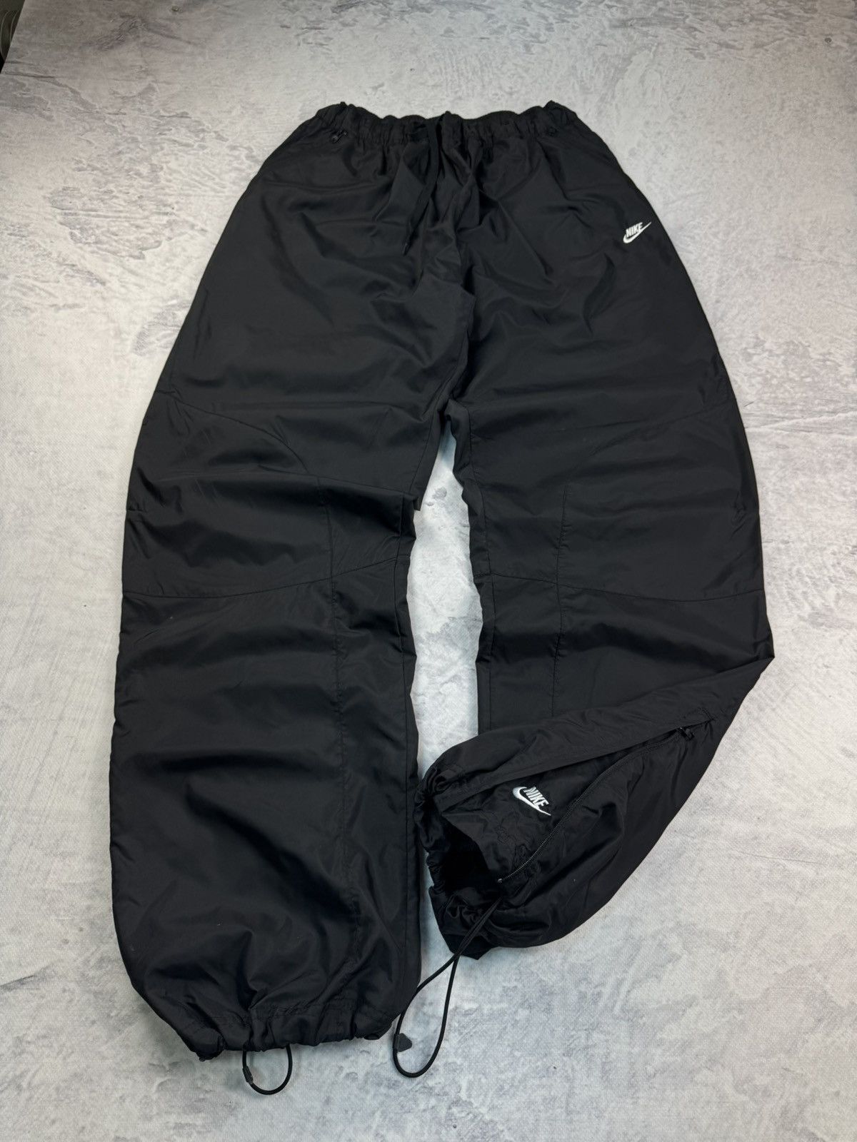 Nike × Vintage NIKE VINTAGE BASIC LOGO OVERSIZE BAGGY PANTS Size US 34 / EU 50 - 3 Thumbnail