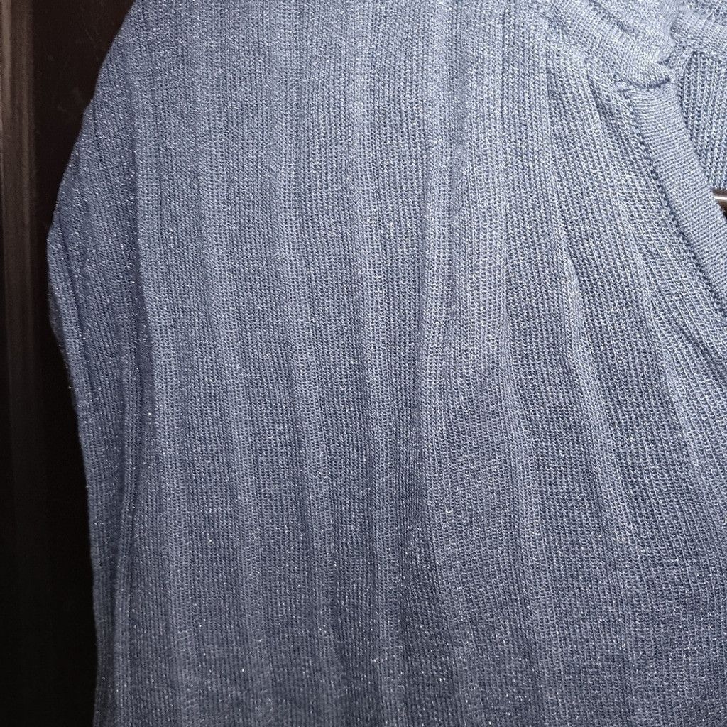 Current Air Current air, womens blouse, blue, Medium, NWOT Size M / US 6-8 / IT 42-44 - 3 Thumbnail