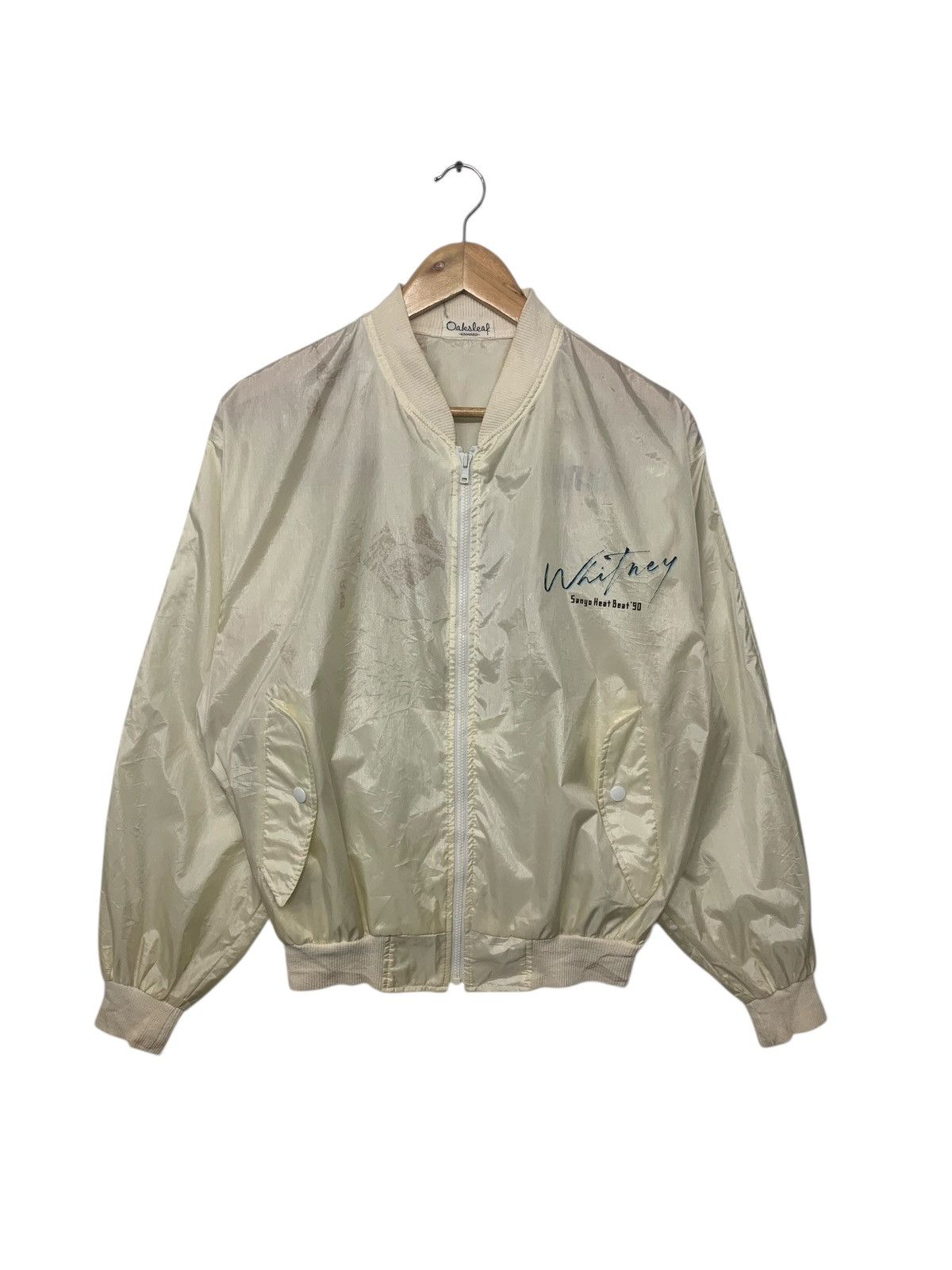 Band Tees Vintage 90's Whitney Houston Sanyo Heat Beat '90 Windbreaker Size US M / EU 48-50 / 2 - 3 Thumbnail