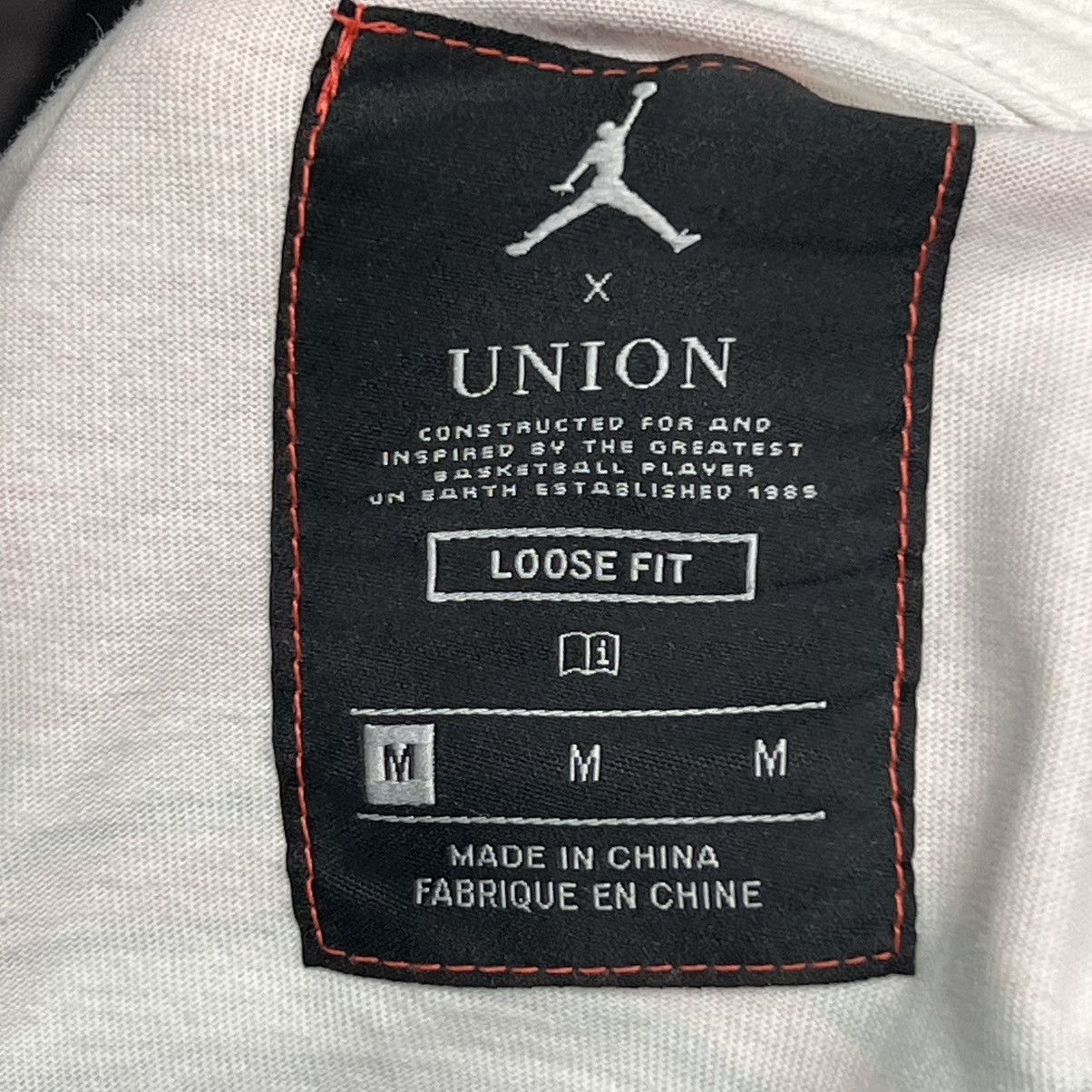 Jordan Brand × Union LA Air Jordan x Union LA Autographs Tee White Size US M / EU 48-50 / 2 - 4 Thumbnail
