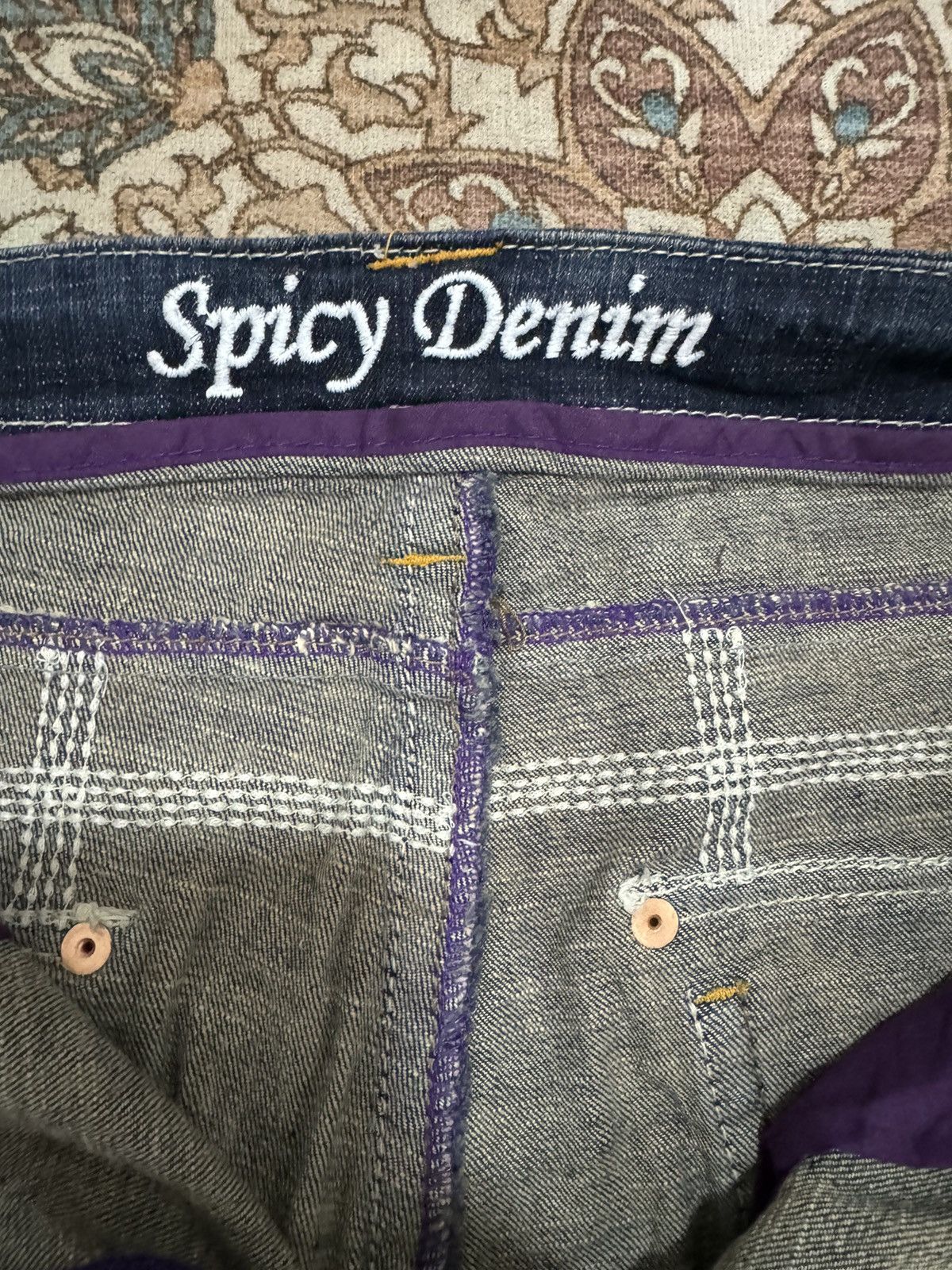 Japanese Brand × Vintage Vintage Spicy Denim Strechable Jeans Size US 36 / EU 52 - 8 Thumbnail