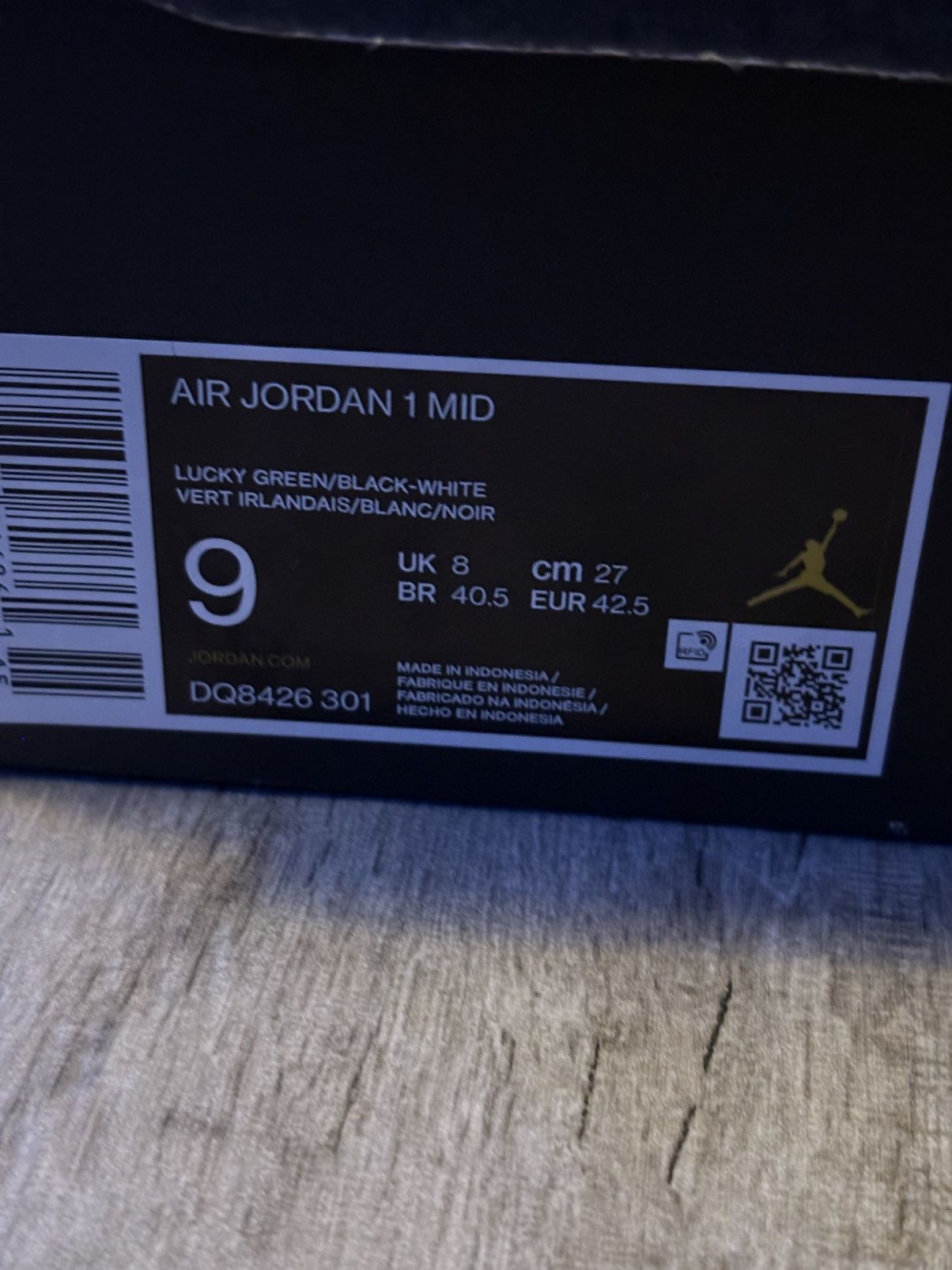 Jordan Brand × Nike Air Jordan 1 mid Lucky Green size-9 Size US 9 / EU 42 - 7 Thumbnail