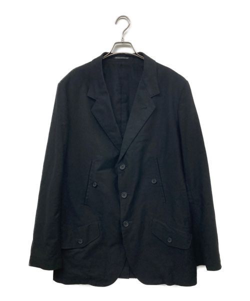 image of Yohji Yamamoto Pour Homme 24Ss Button Jkt in Black, Men's (Size Large)