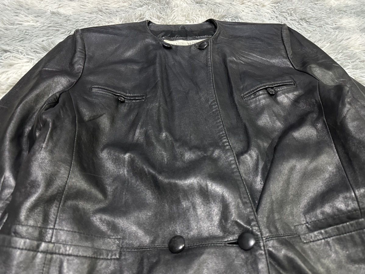 Japanese Brand 🔥Sick Y2K Harajuku Mother Lambskin Leather Jacket Goth Punk Size US L / EU 52-54 / 3 - 6 Thumbnail