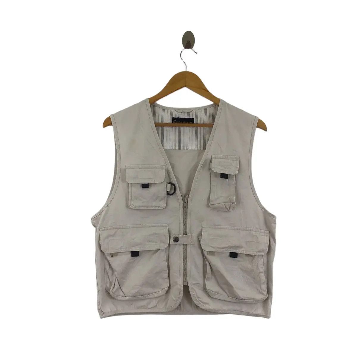 Vintage Vintage GIANNI VALENTINO ITALY Outdoor Technical Vest Jacket Size US M / EU 48-50 / 2 - 1 Thumbnail