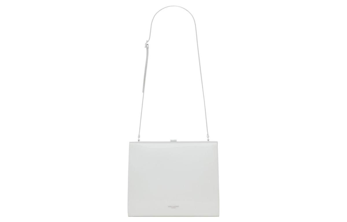 Saint Laurent Paris o1bcso1str1225 Size:OS/Le Anne-Marie Small in White Size ONE SIZE - 1 Preview