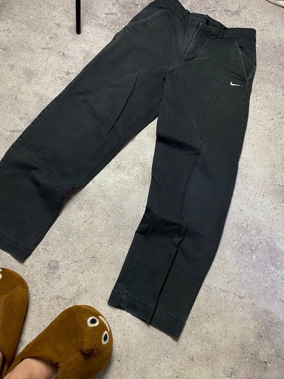 Nike × Vintage Vintage Nike Pants Denim Faded y2k SK8 Size US 28 / EU 44 - 2 Thumbnail