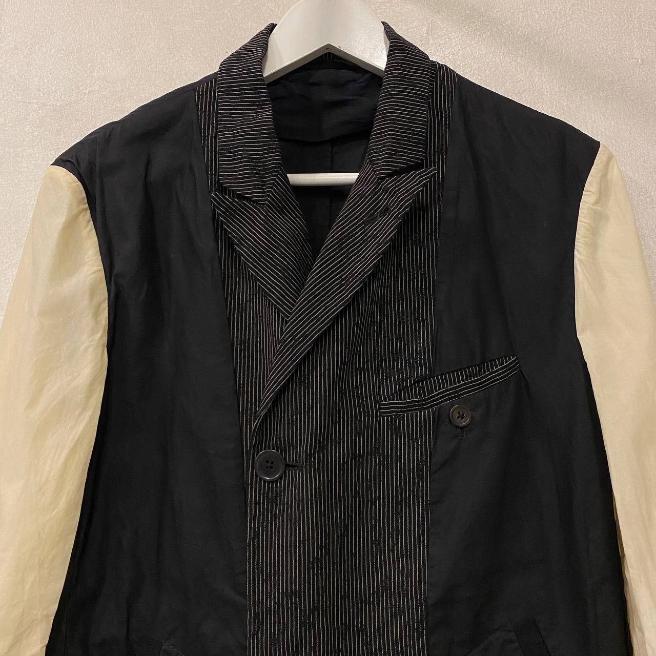 Ann Demeulemeester Ann Demeulemeester - Switching Double Breasted Coat Jacket Size US XS / EU 42 / 0 - 2 Thumbnail
