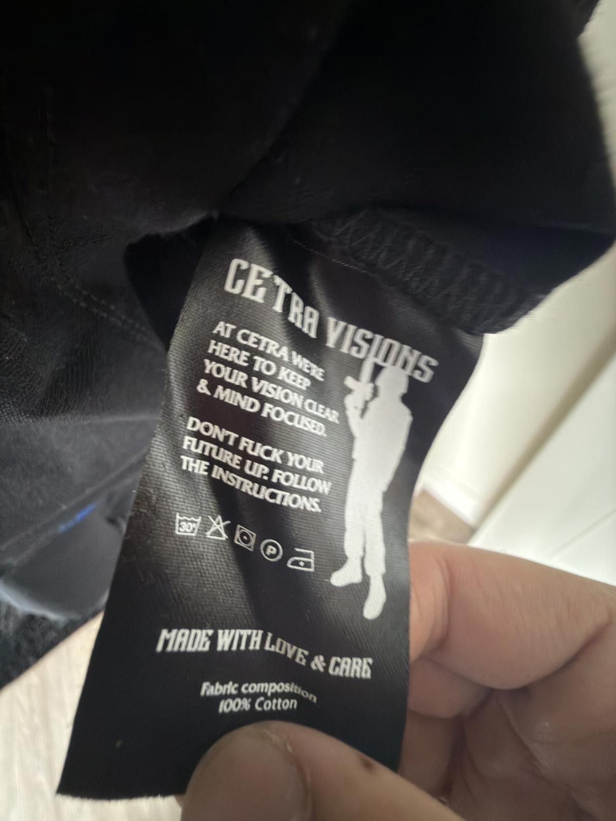 Marino Morwood Cetra Visions Ronaldo R9 Tee Black Size US L / EU 52-54 / 3 - 4 Thumbnail