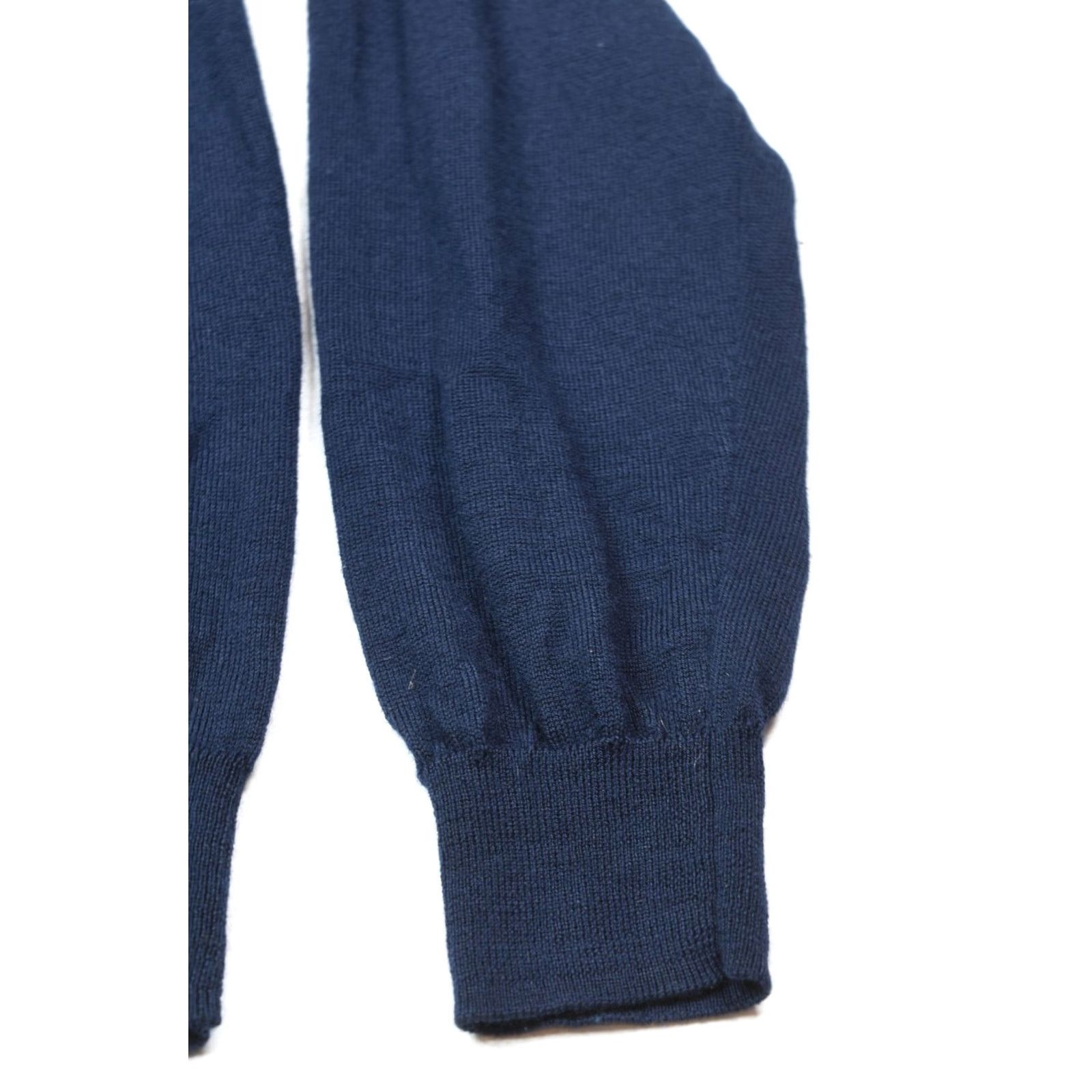 Peter Millar Peter Millar Sweater V-Neck Blue Long Sleeve Merino Wool Mens Large Autumn Crest Pullover Knit Casual Business Travel Golf Regular Pattern: Solid Size US L / EU 52-54 / 3 - 5 Thumbnail