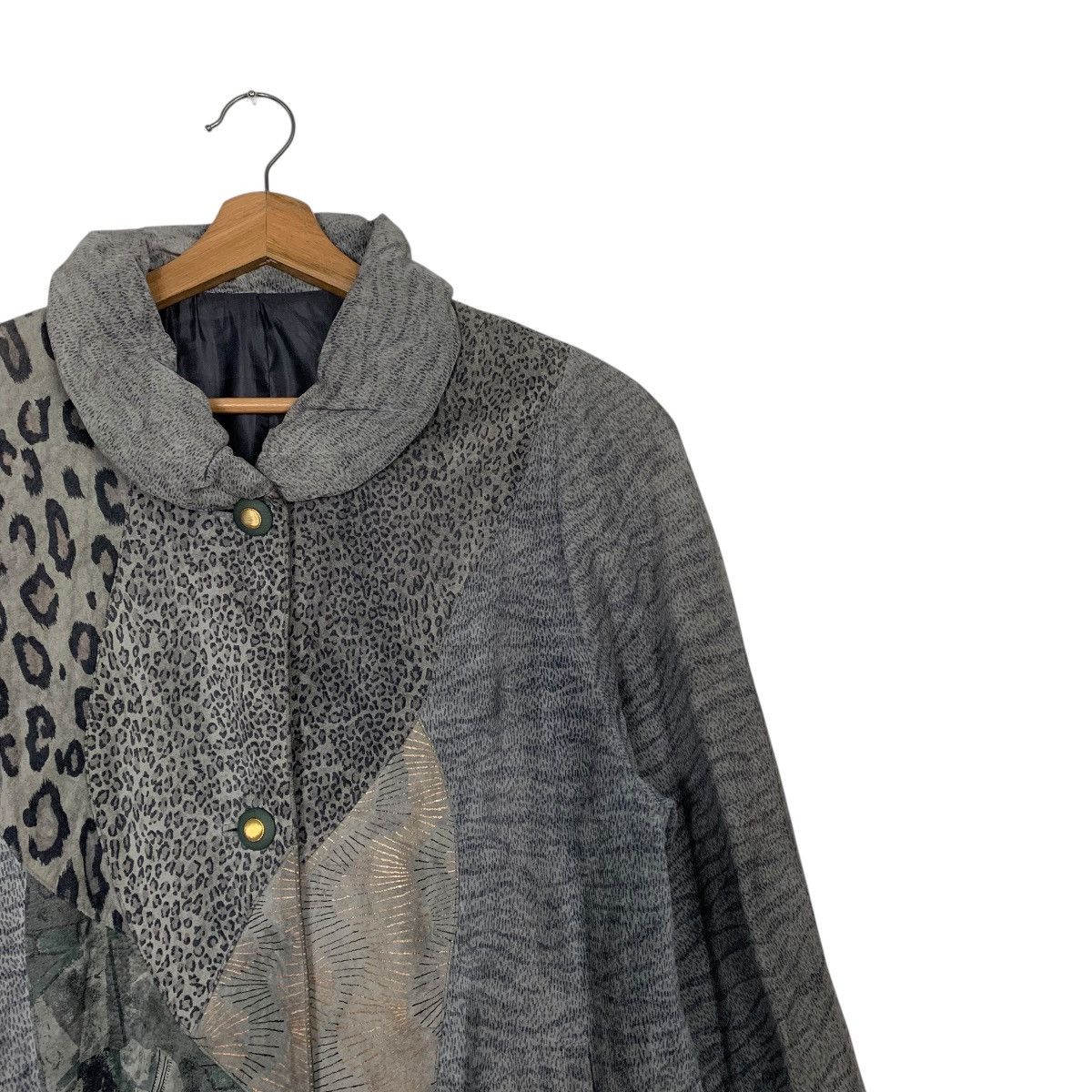 Japanese Brand Japanese Brand Leopard Design Coat Size M / US 6-8 / IT 42-44 - 6 Thumbnail