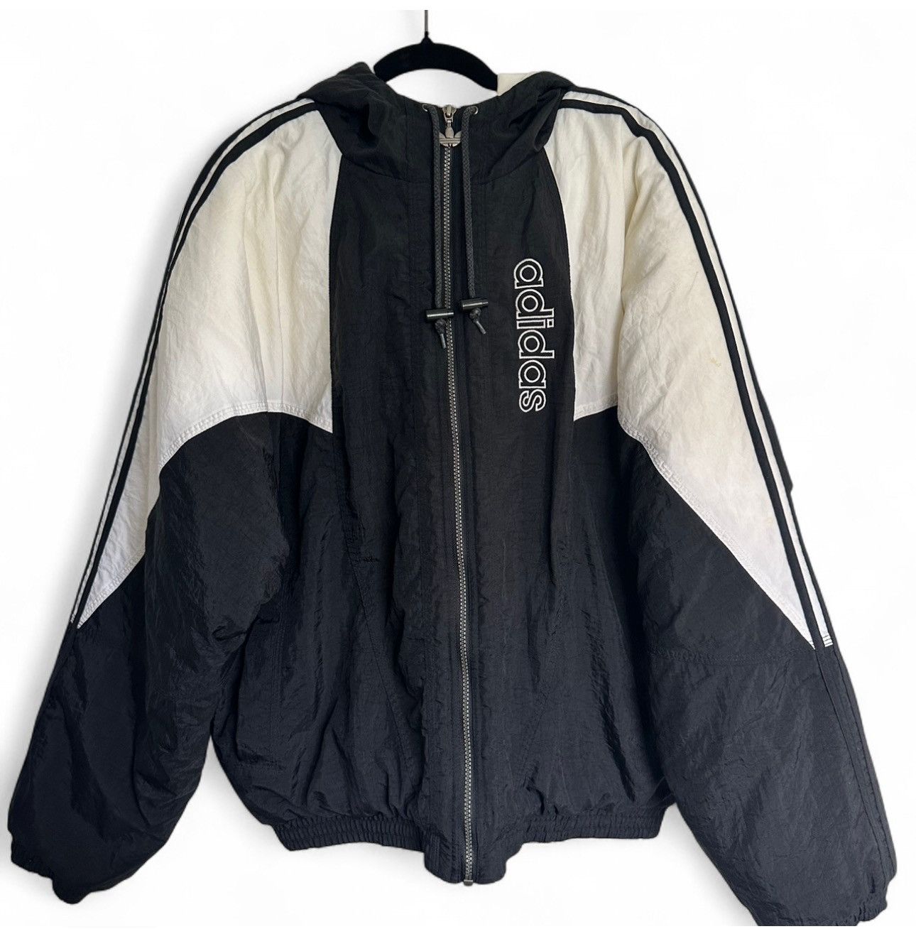Adidas 90s Quilted Puffer Jacket Men's VINTAGE