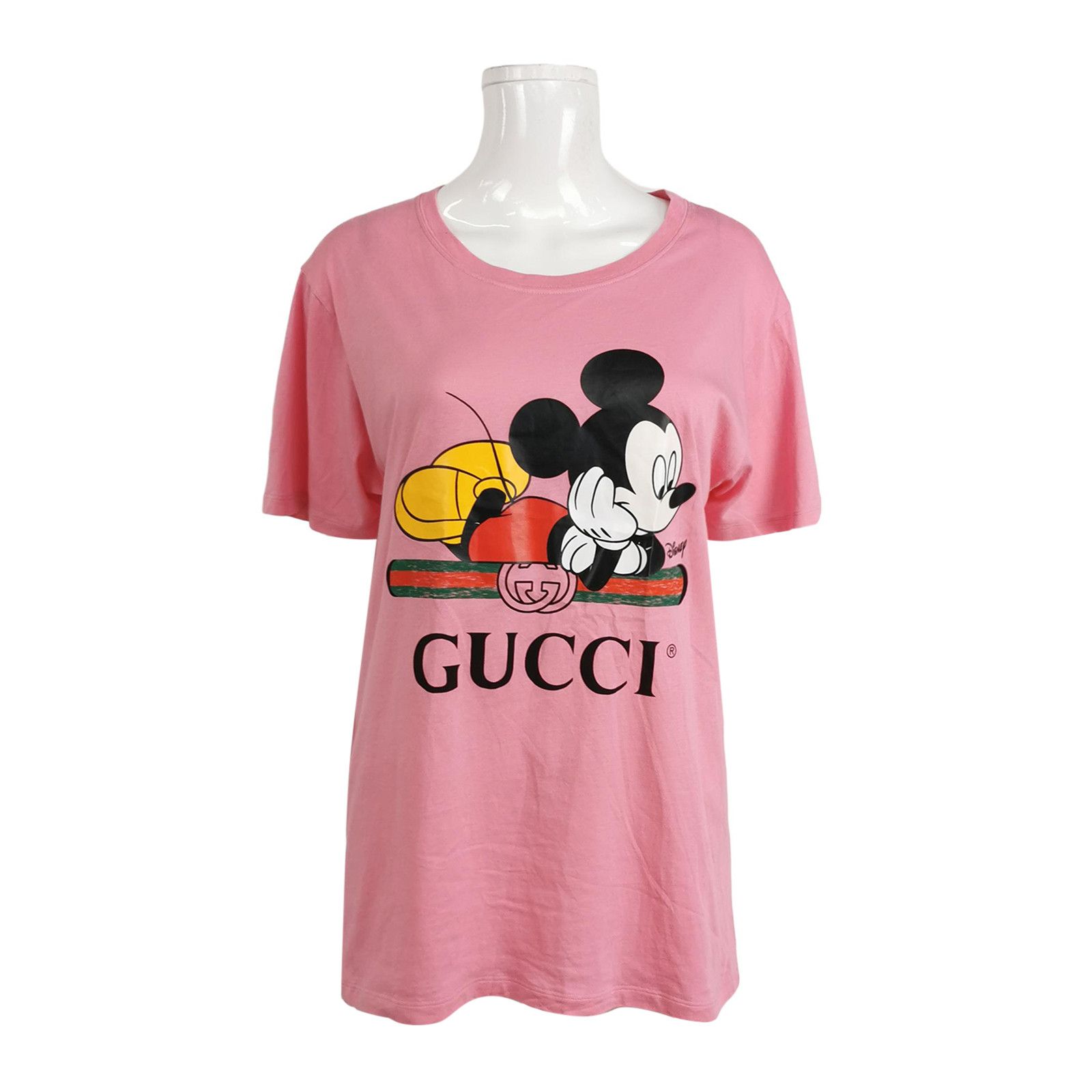 Gucci Gucci x Disney Mickey Logo T-Shirt Size M Size US M / EU 48-50 / 2 - 1 Thumbnail