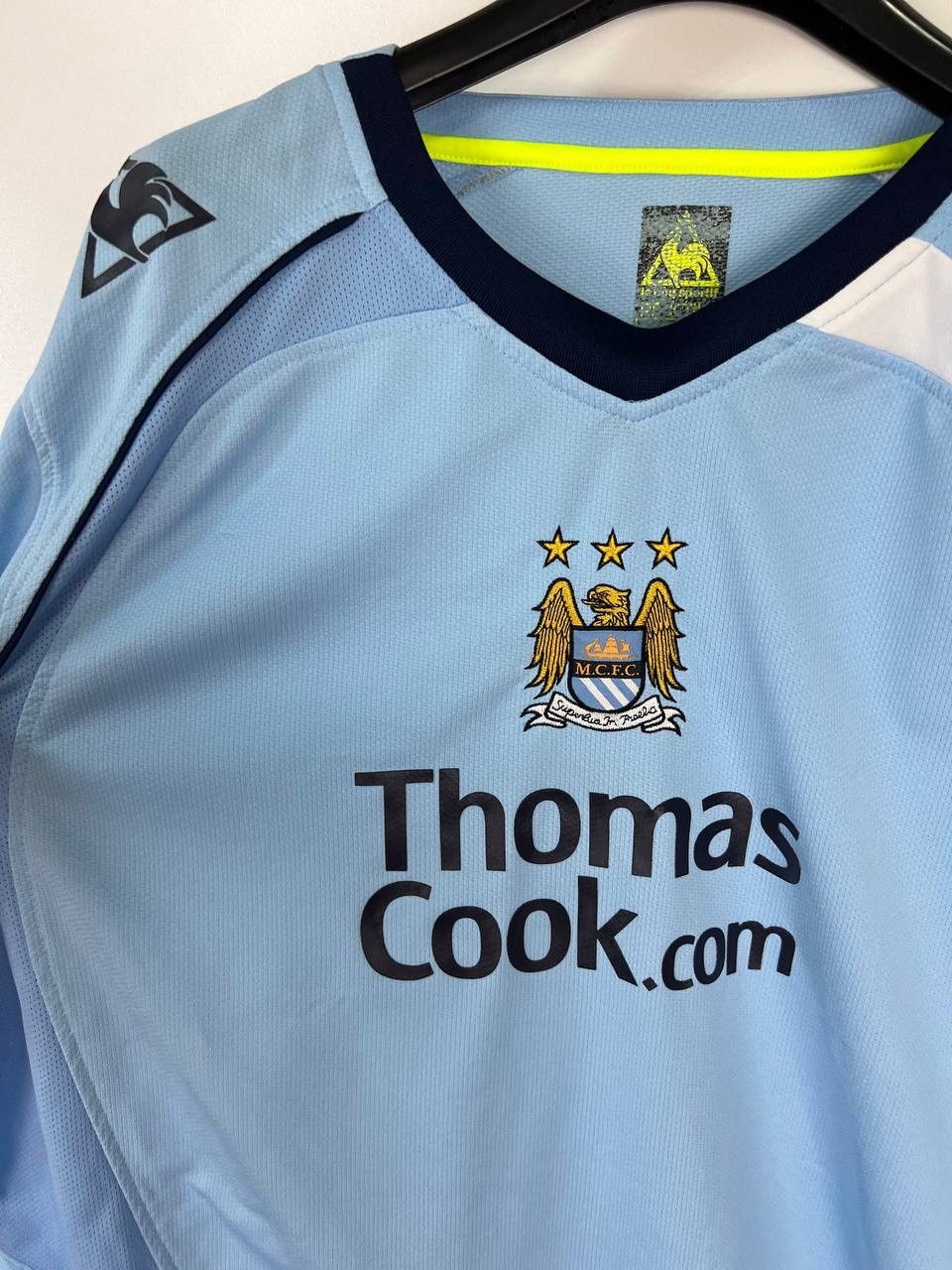 Other Manchester City Lee Coq Sportif 2008 jersey size XXL Size US XXL / EU 58 / 5 - 8 Thumbnail