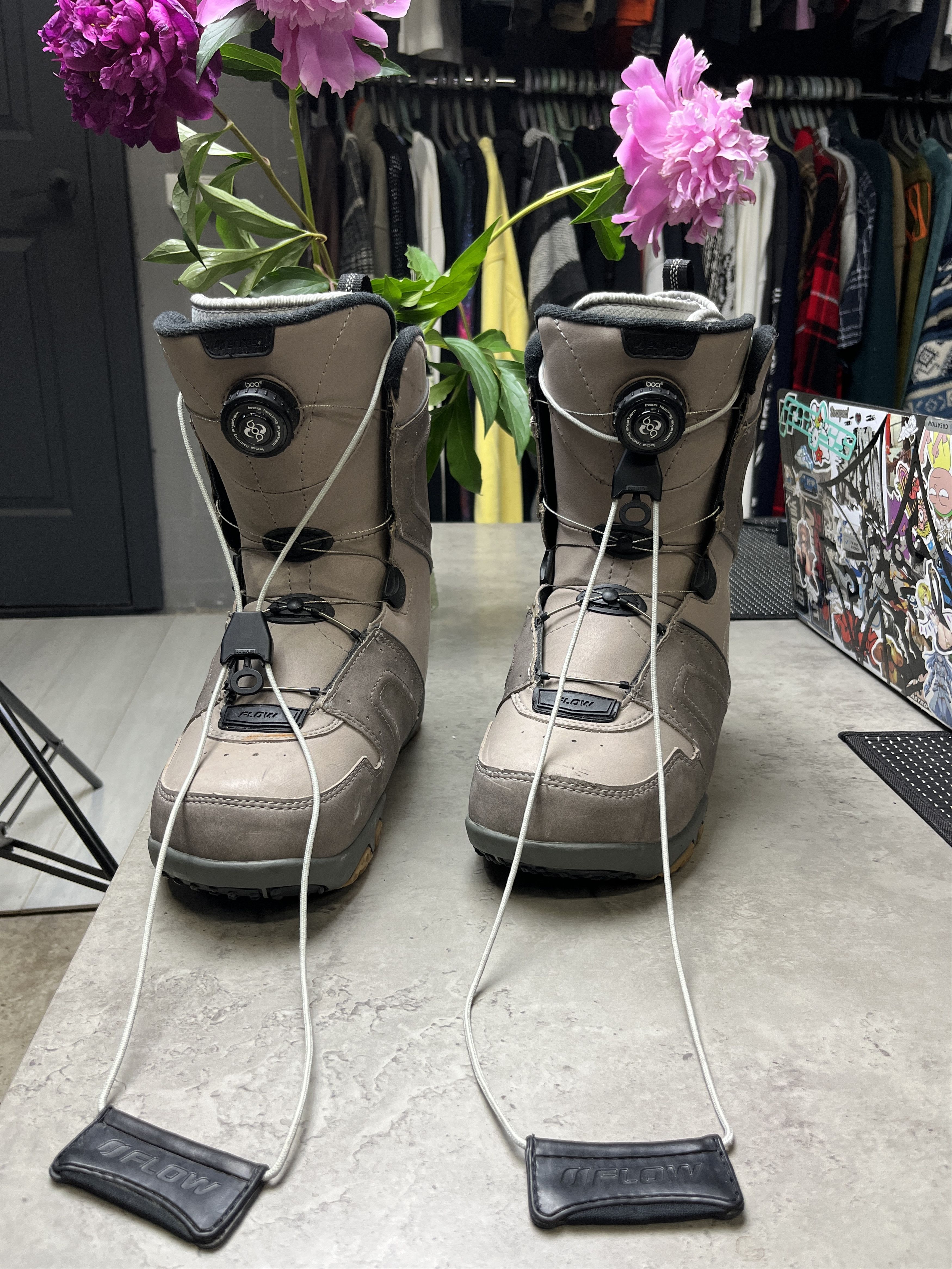 Other 2000s FLOW BOA SNOWBOARD BOOTS - 5124 Size US 7 / EU 40 - 3 Thumbnail