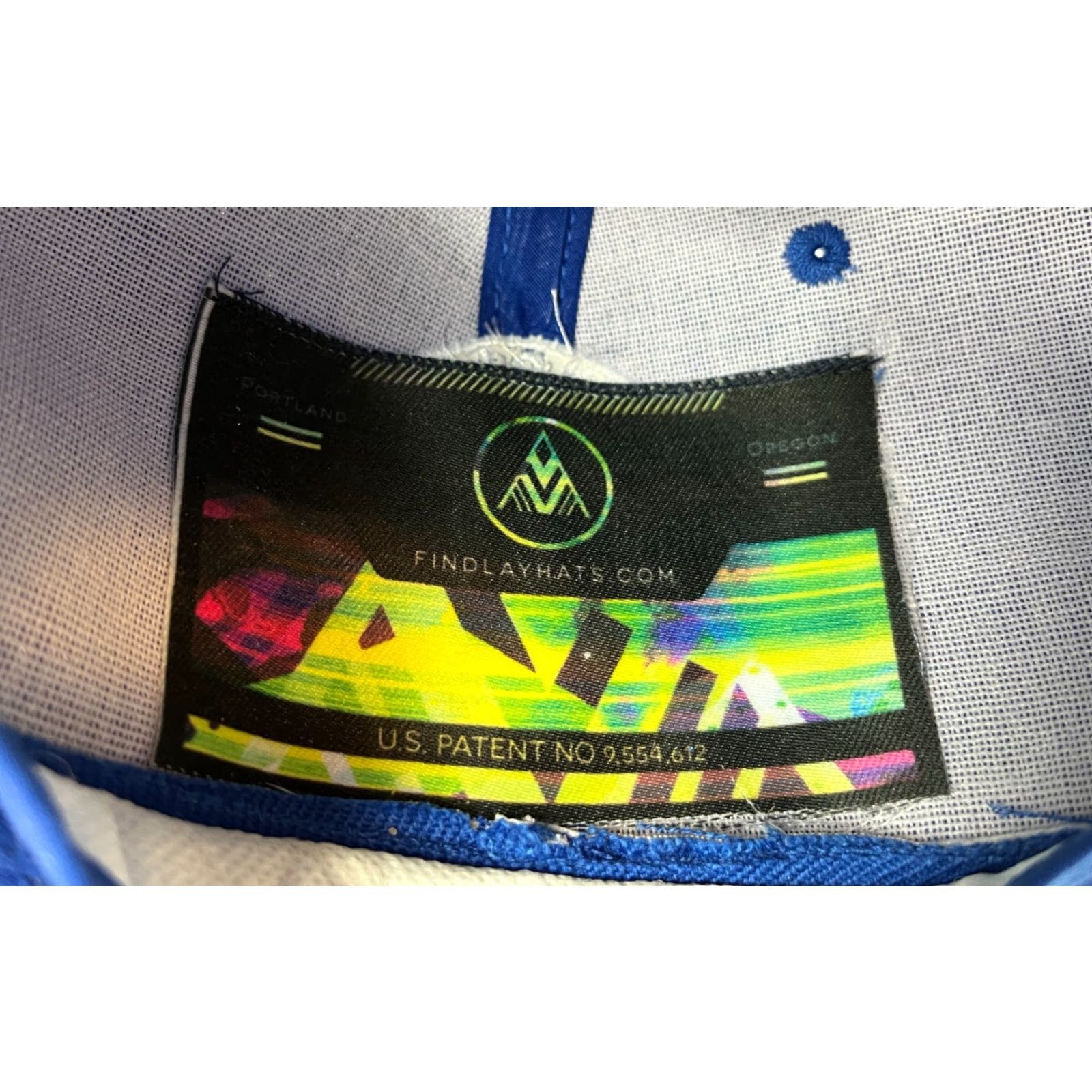 Vintage **NWOT Findlay Snapback Logo Blue Cap Hidden Pocket** User: NWOT Findlay Snapback Logo Blue Cap Hidden Pocket Size ONE SIZE - 7 Thumbnail