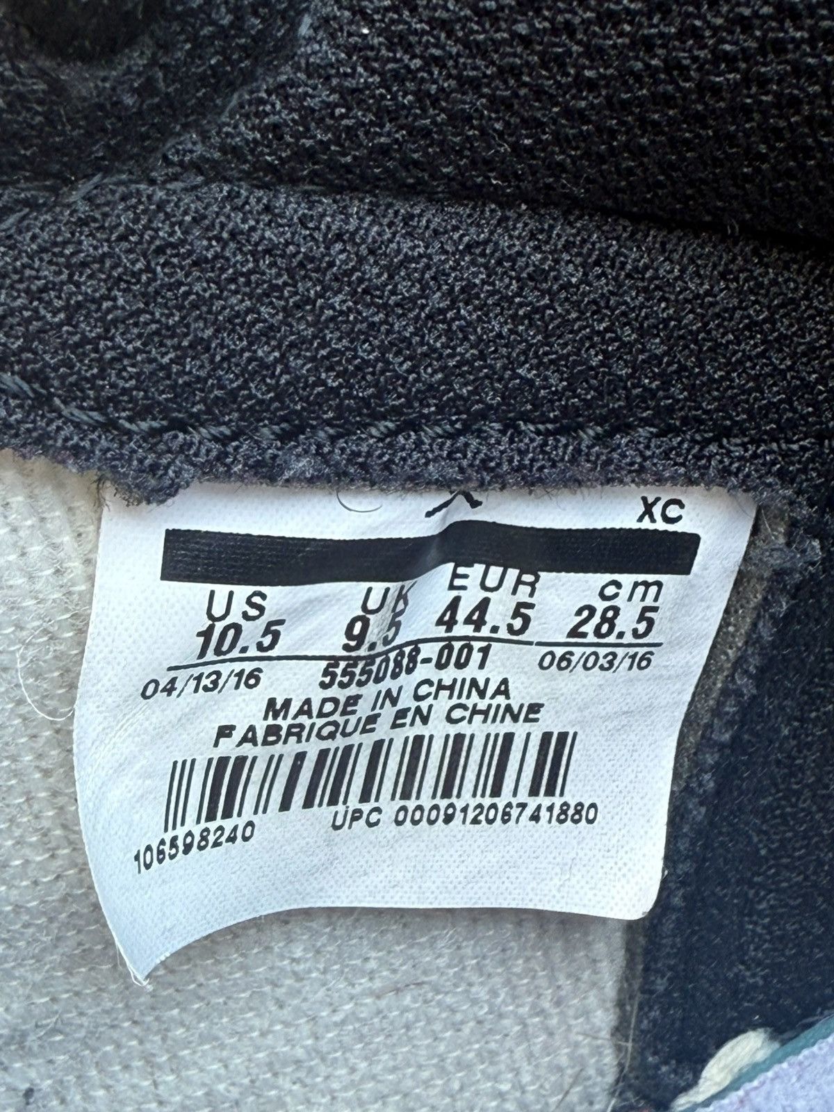 Jordan Brand Nike jordan 1 bred 2016 Size US 10.5 / EU 43-44 - 10 Thumbnail