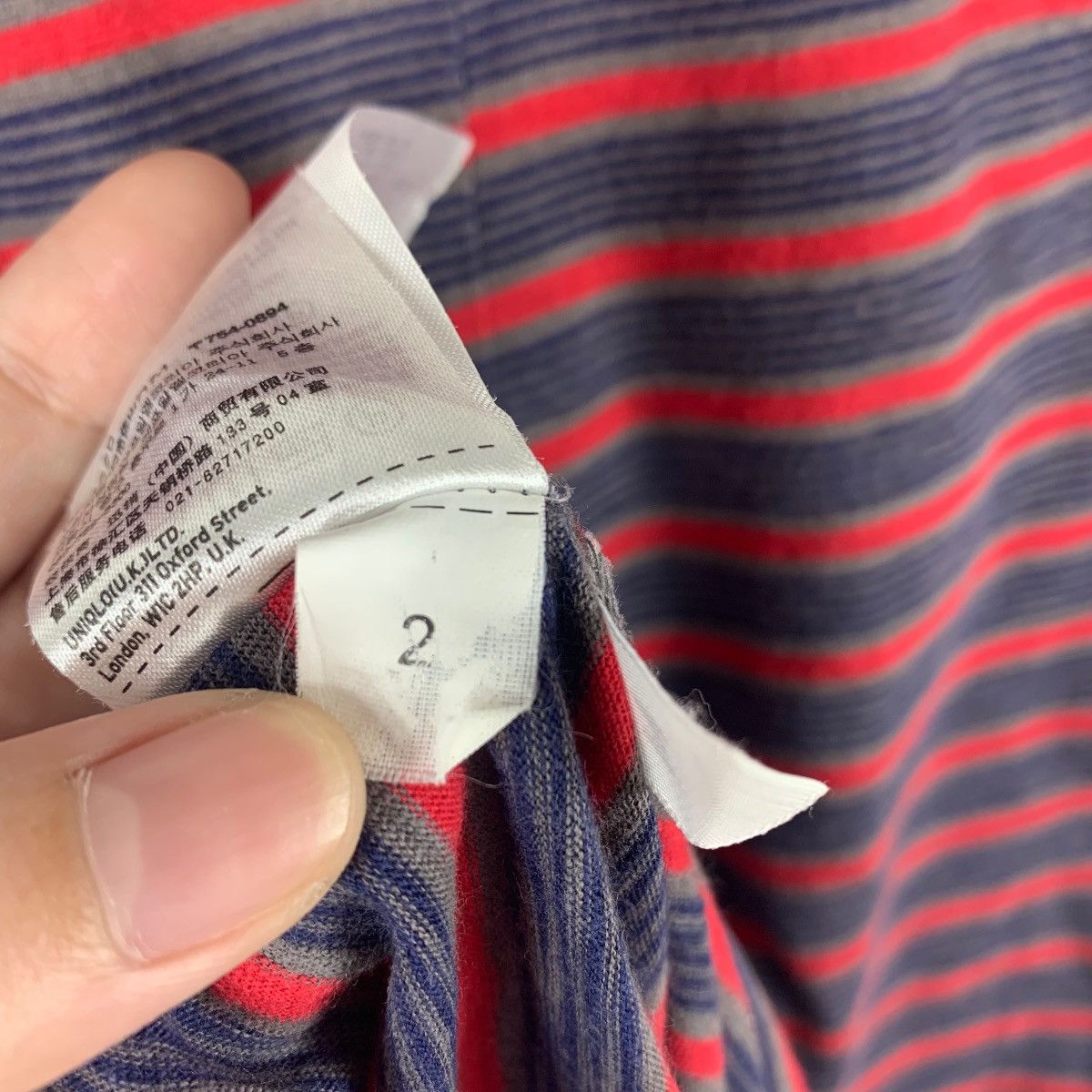 Japanese Brand × Undercover × Uniqlo UNIQLO X UNDERCOVER stripe tee Size US M / EU 48-50 / 2 - 14 Thumbnail