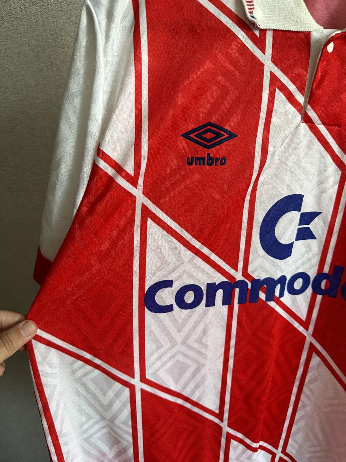 Umbro 1990/92 Umbro Chelsea FC Away Soccer Shirt Size US L / EU 52-54 / 3 - 6 Thumbnail