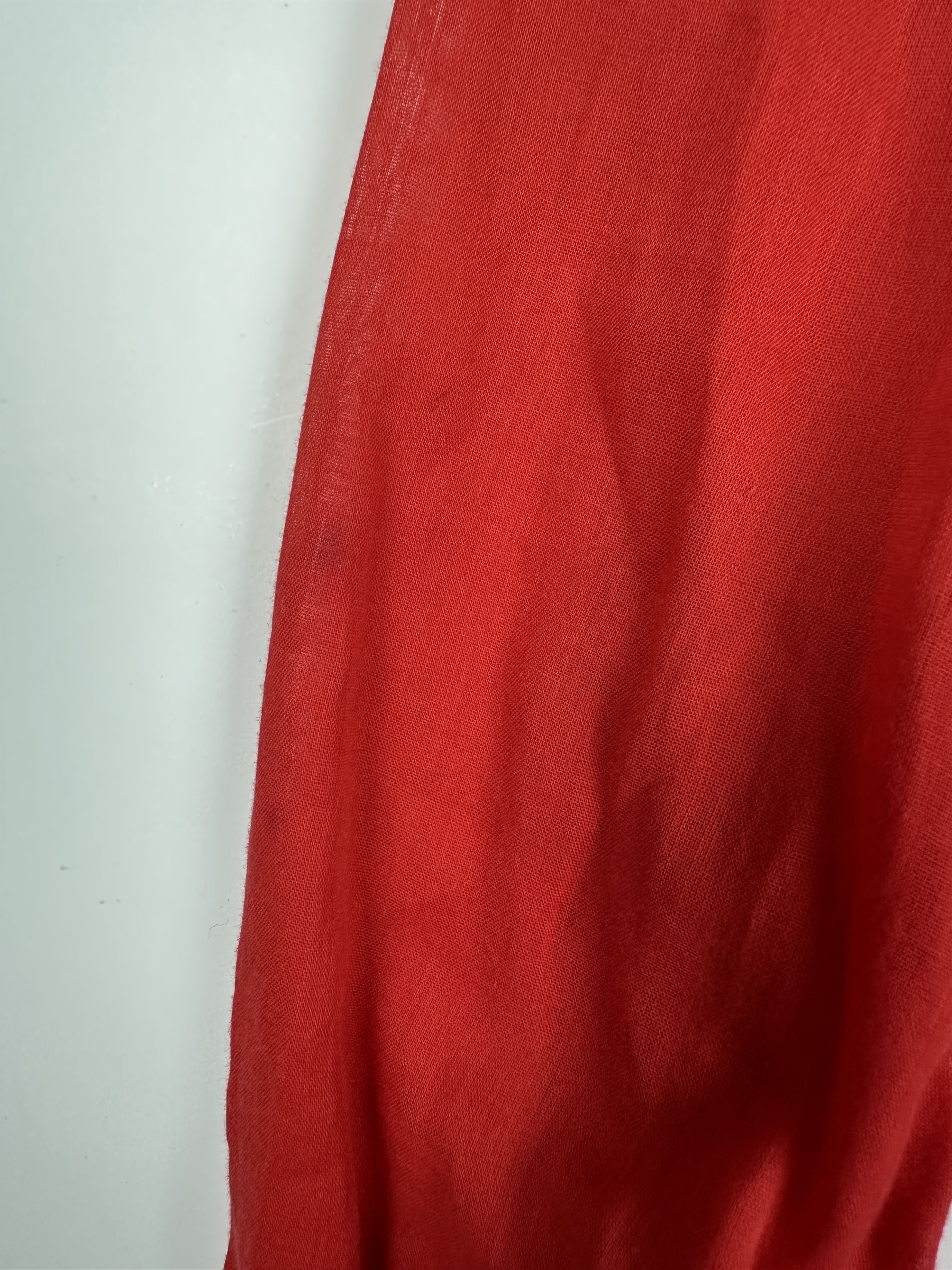 Gucci Gucci Red Blouse With Tied Sleeves Size XS / US 0-2 / IT 36-38 - 7 Thumbnail