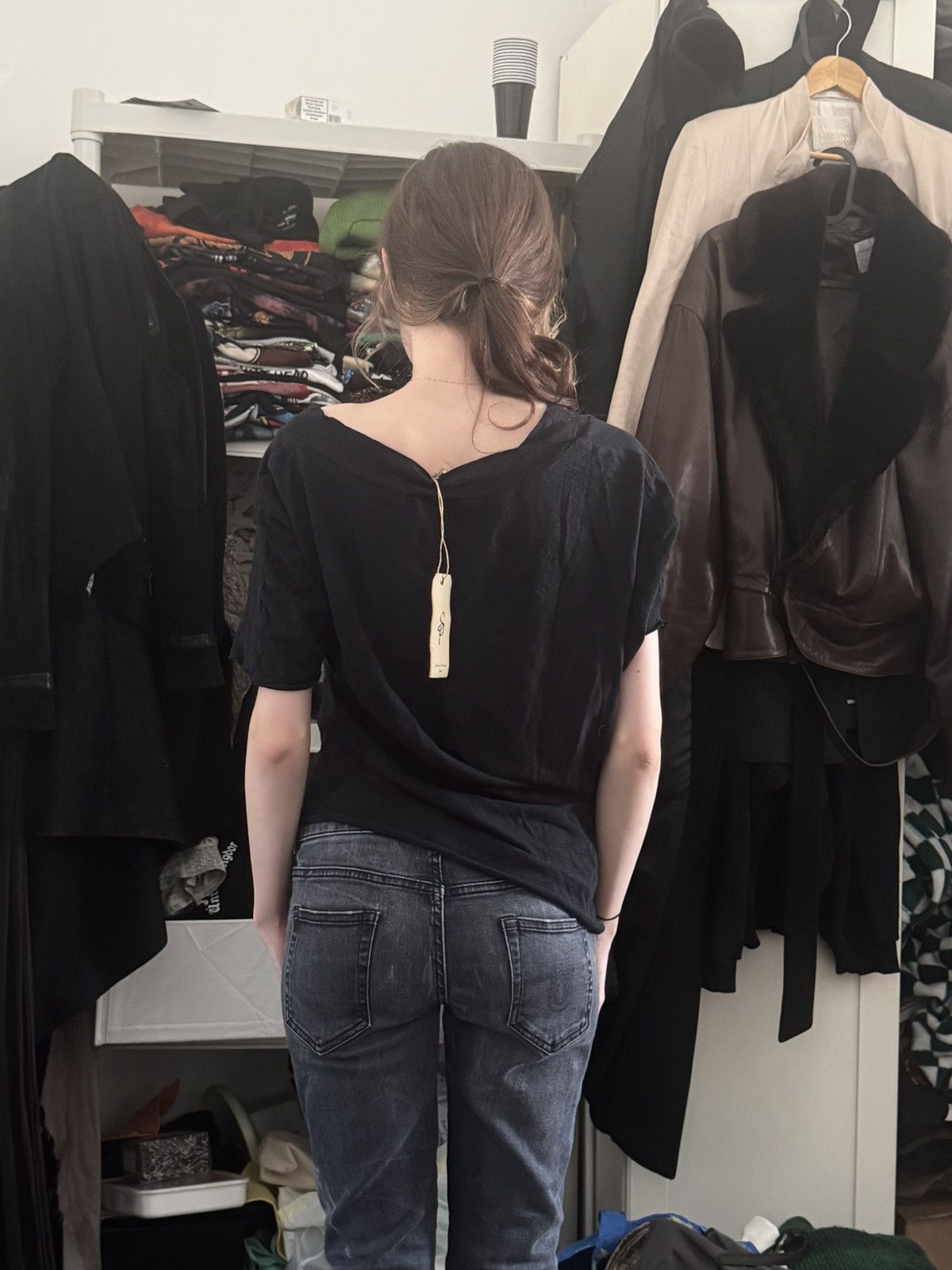 Sandrine Philippe Sandrine Philippe Paris sweep top Size S / US 4 / IT 40 - 8 Thumbnail