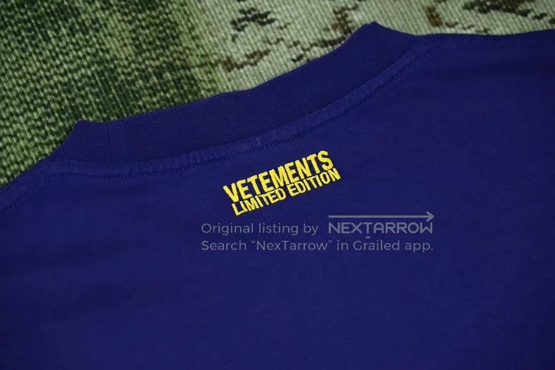 Vetements Vetements Printed loose casual short sleeve T-shirt Size US M / EU 48-50 / 2 - 5 Thumbnail