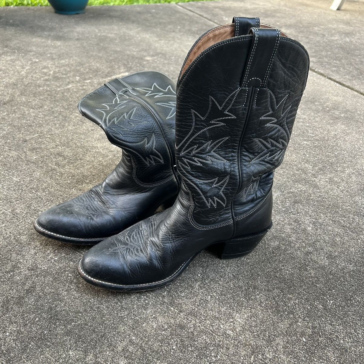 Vintage Custom Alberta Cowboy Boots Size US 8.5 / EU 41-42 - 2 Thumbnail