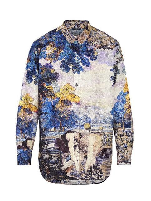 Louis Vuitton Louis Vuitton DNA Tapestry Print Shirt Size US L / EU 52-54 / 3 - 1 Thumbnail