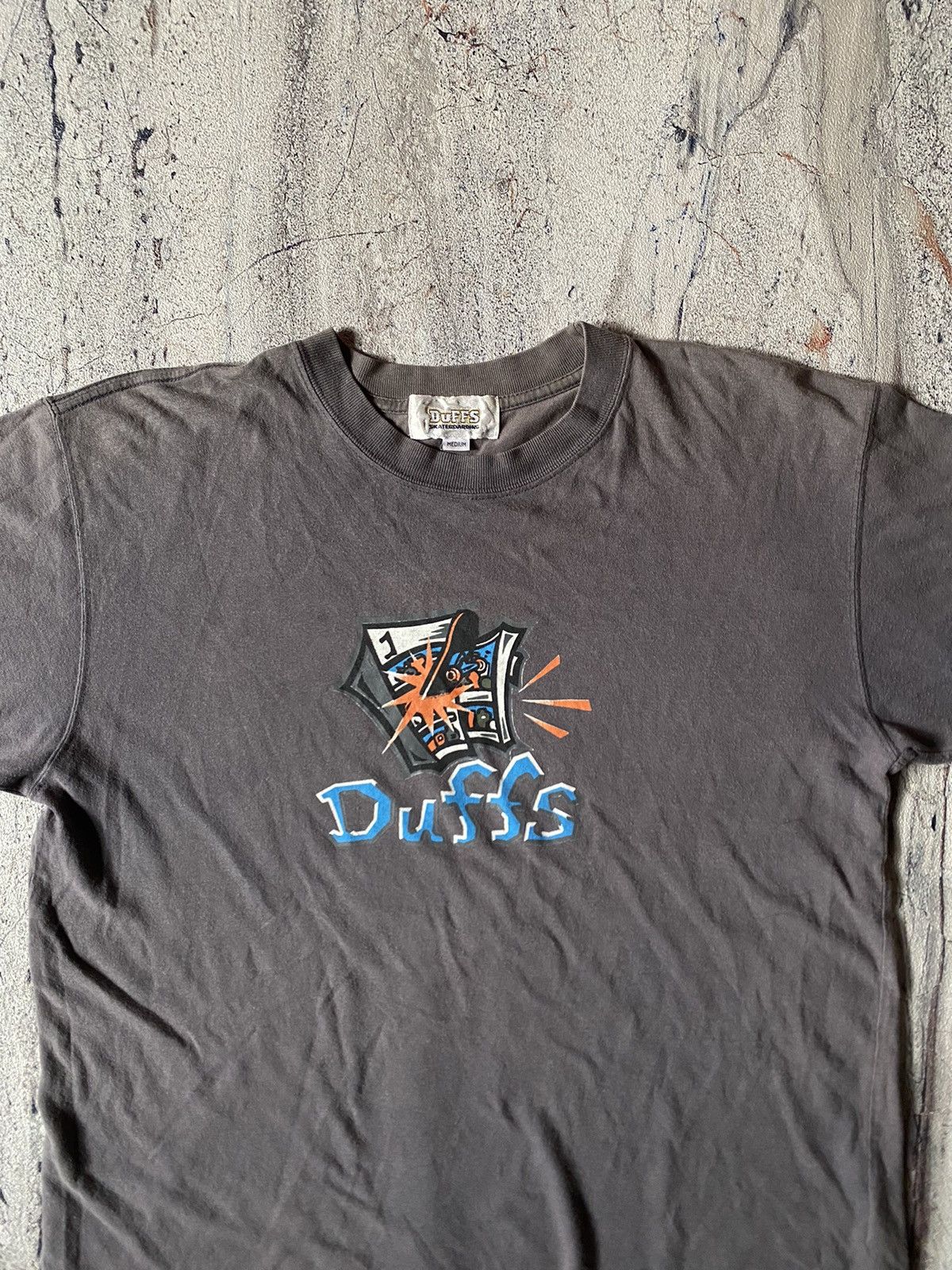 Flip Skateboards Vintage 90's Duffs Skateboarding t-shirt , Blind Flip Powell Size US M / EU 48-50 / 2 - 5 Thumbnail