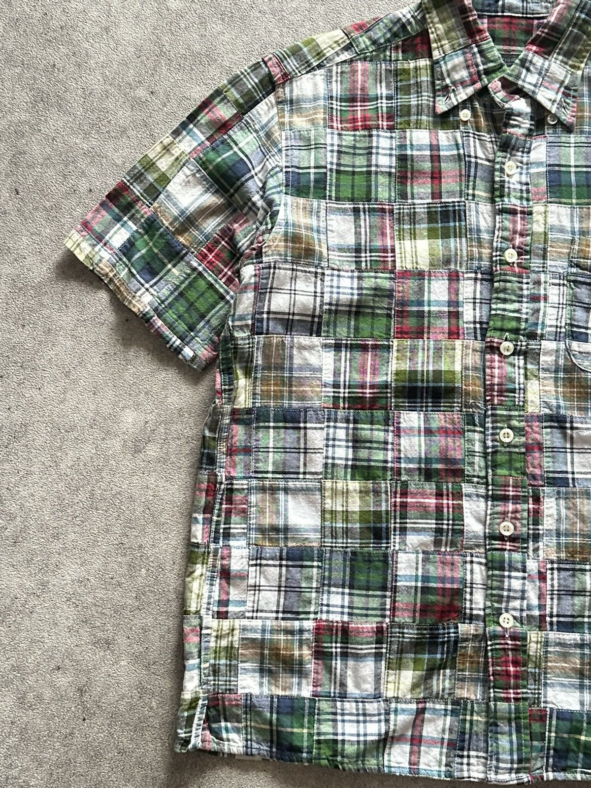 Sophnet. 2000s Japanese Sophnet. Patchwork Button Up Shirt Size US S / EU 44-46 / 1 - 3 Thumbnail