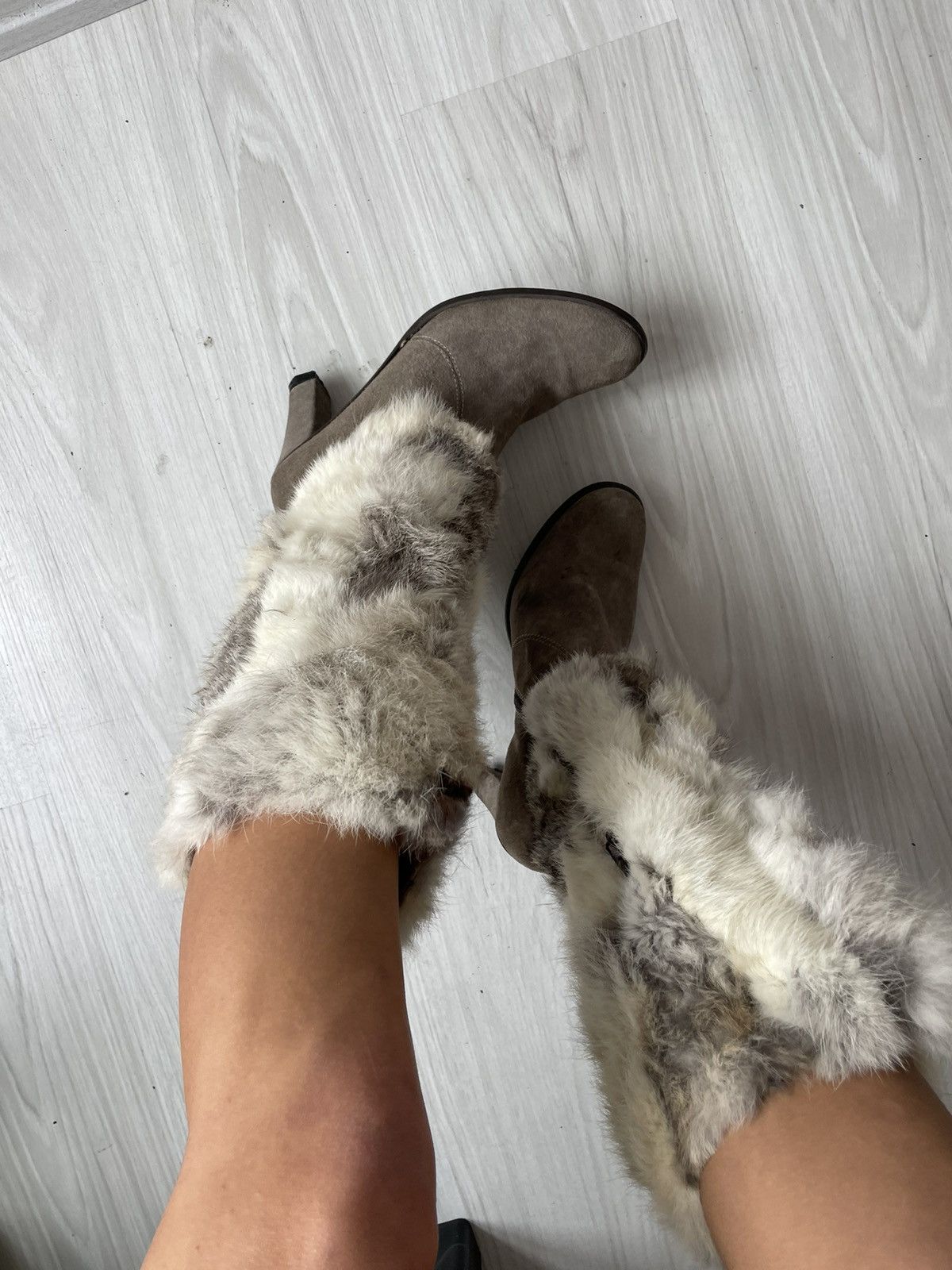 Vintage Vintage fur boots Size US 7.5 / IT 37.5 - 4 Thumbnail