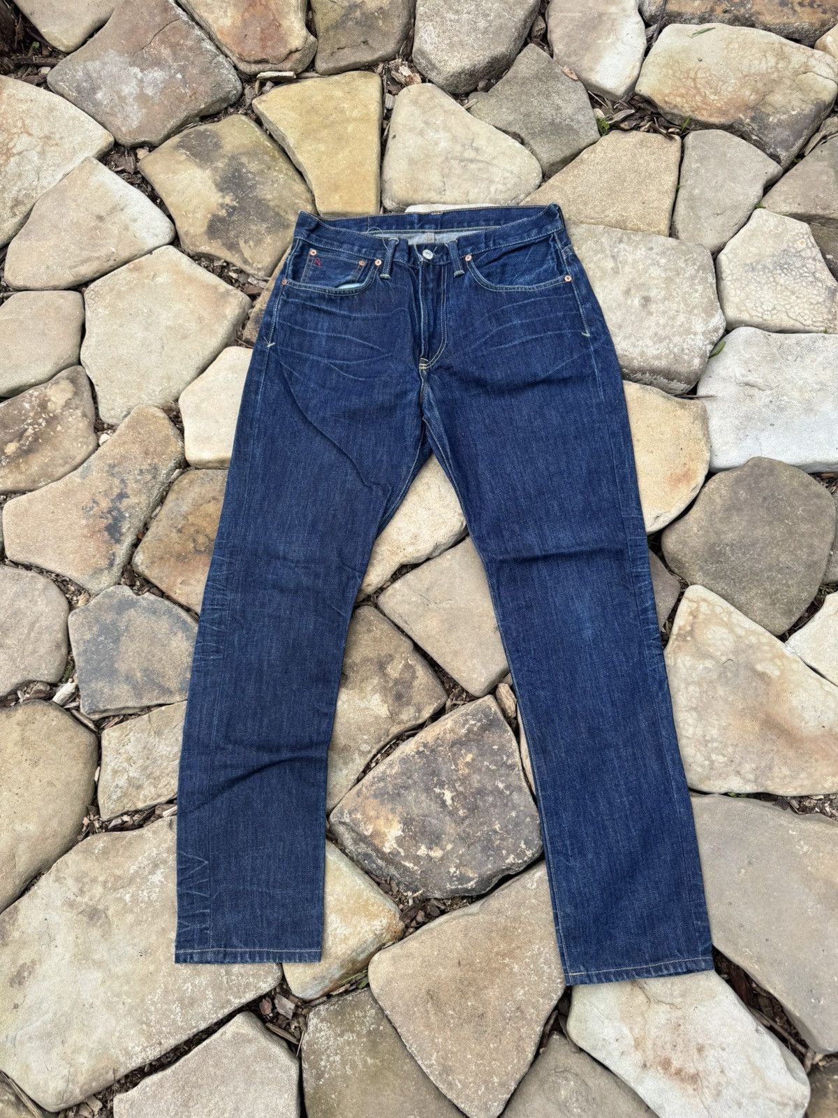 Vintage Vintage Polo Ralph Lauren Indigo Denim Pants Size US 30 / EU 46 - 2 Thumbnail