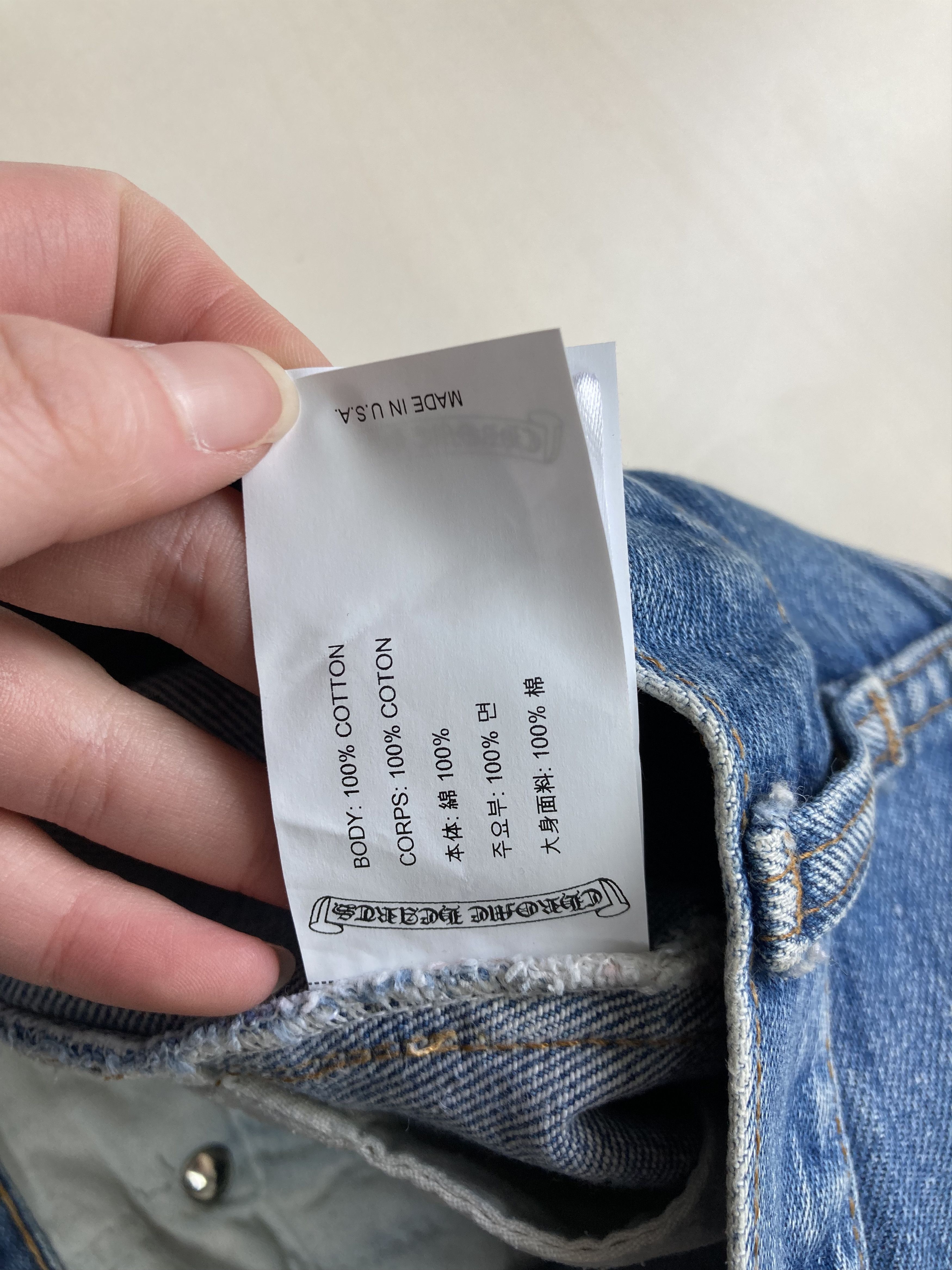 Chrome Hearts Chrome Hearts Levi's 501 Denim Jeans Size 26" / US 2 / IT 38 - 13 Thumbnail
