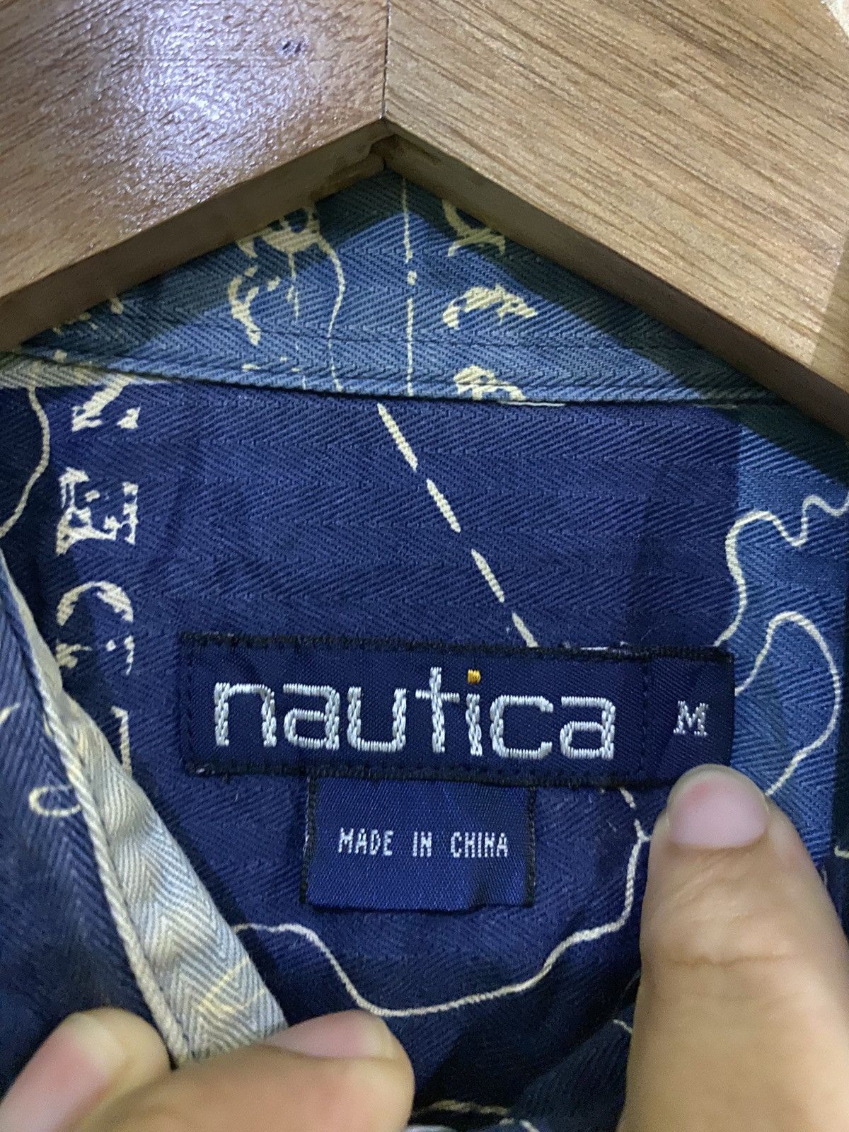 Nautica Rare Vintage Nautica Patchwork North Carolina Print Shirt Size US M / EU 48-50 / 2 - 5 Thumbnail