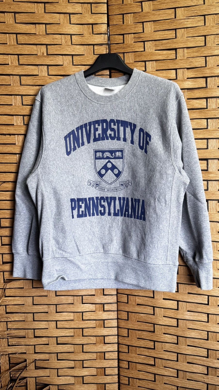 GU Vintage GU x University Of Pennsylvania Crewneck Sweatshirt Size US M / EU 48-50 / 2 - 1 Thumbnail