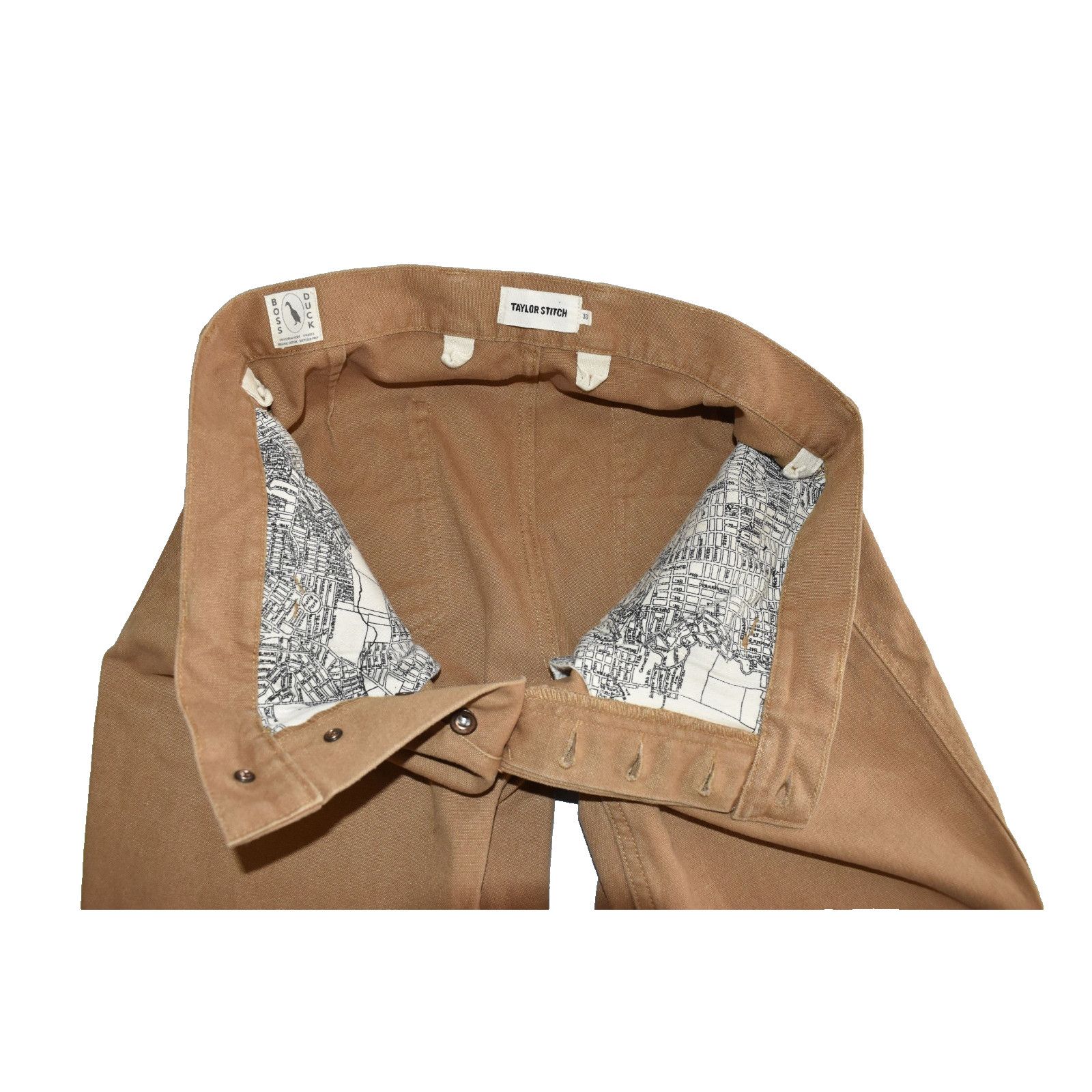 Taylor Stitch TAYLOR STITCH Boss Duck Button Fly Chino Pants Size 33 Size US 33 - 3 Thumbnail