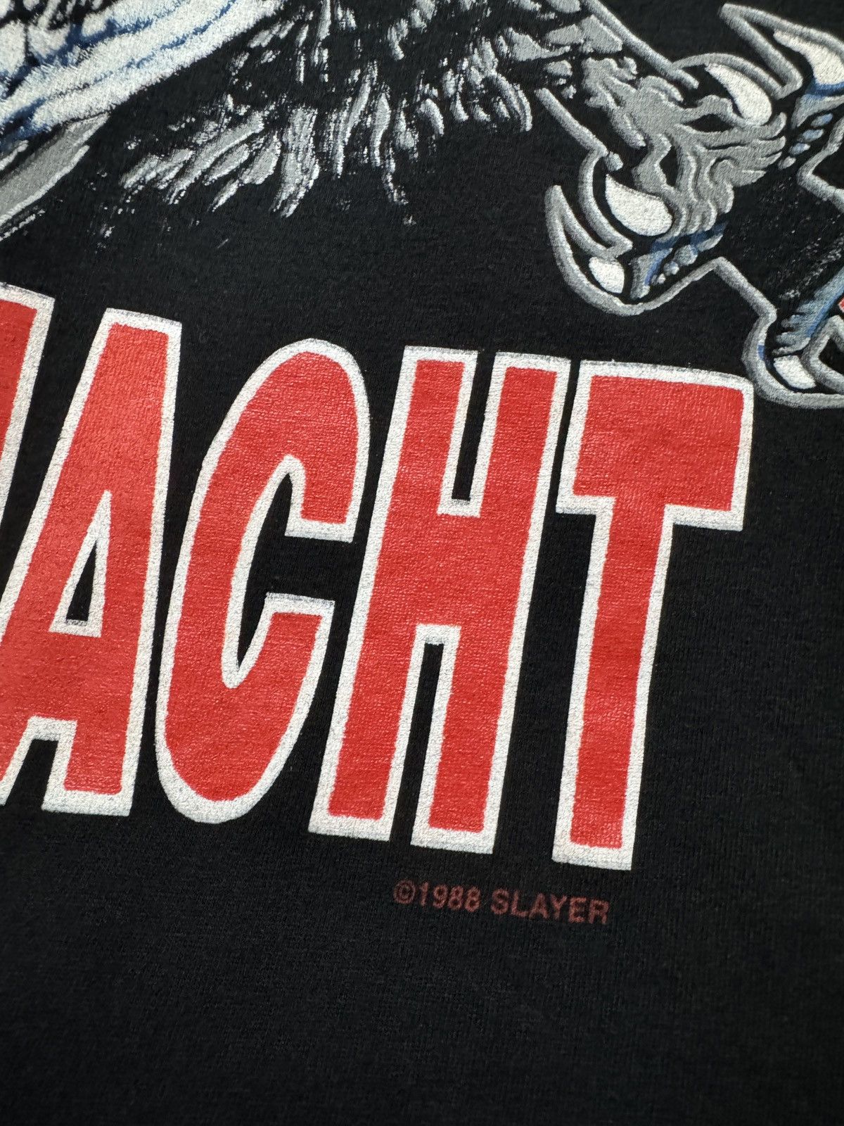 Slayer Vintage Slayer Size US XL / EU 56 / 4 - 4 Thumbnail