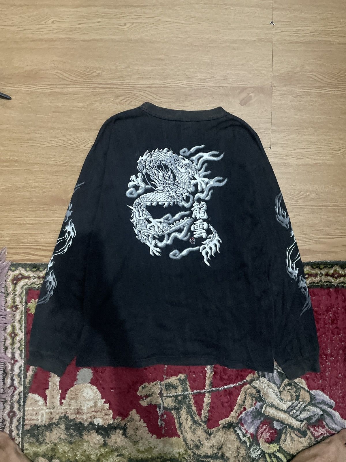 Bullet Noise × Vintage Bullet Noise Dragon Longsleeve Size US XL / EU 56 / 4 - 1 Thumbnail