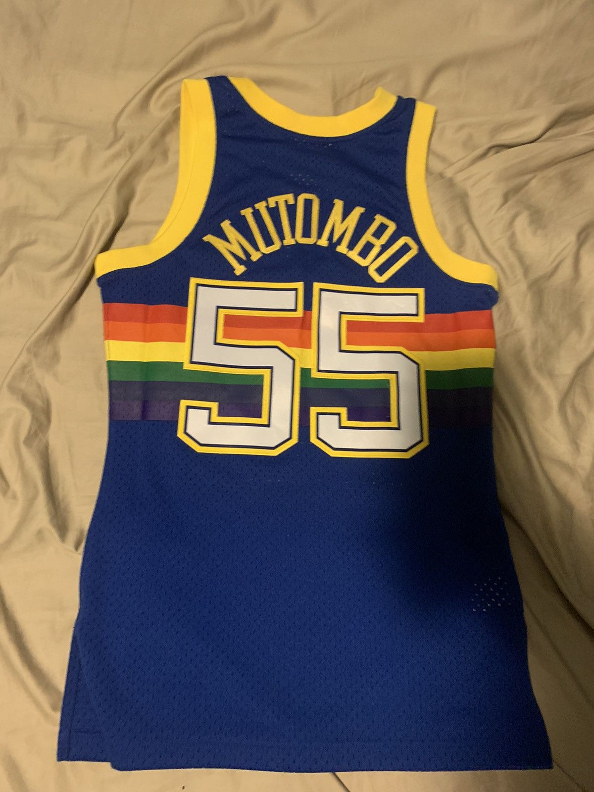 Mitchell & Ness × NBA Mitchell & Ness hardwood classics Dikembe Mutombo jersey Size US S / EU 44-46 / 1 - 2 Thumbnail