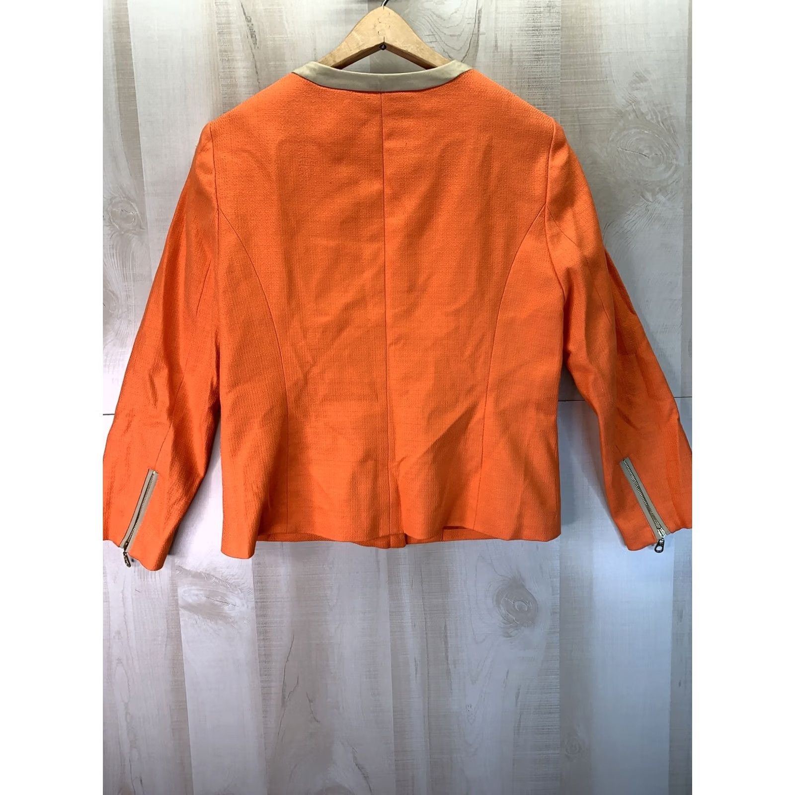 Jones New York Jones New York Blazer Women S 6 Orange Gold Button Career/Office Wear VINTAGE? (remove vintage per data) Size M / US 6-8 / IT 42-44 - 5 Thumbnail