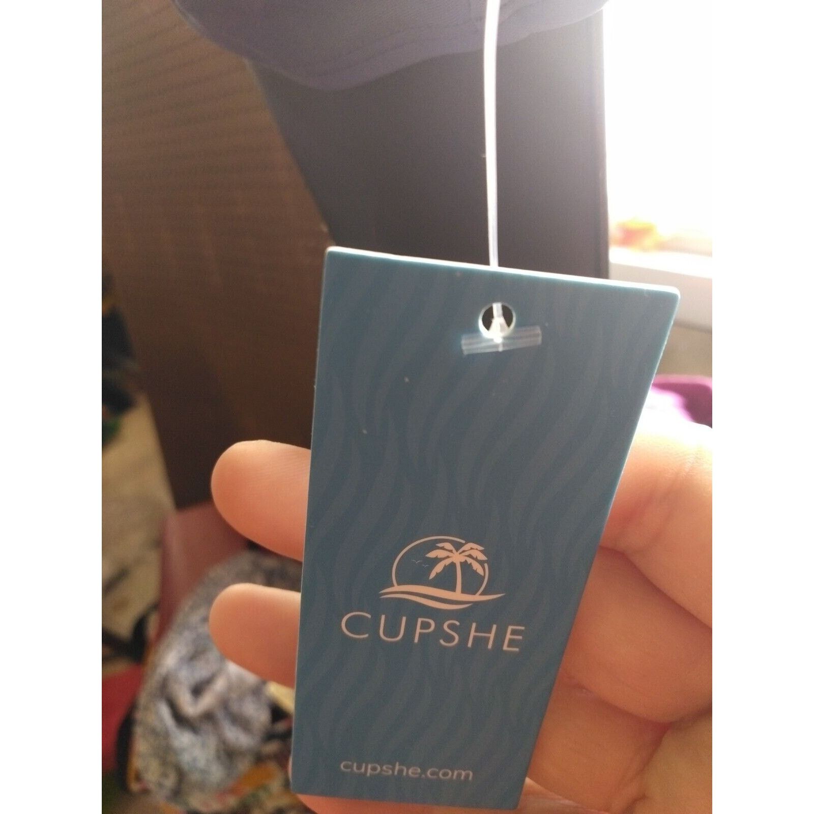 Other Nwt Cupshe Size Small Blue Bikina Top Size ONE SIZE - 3 Thumbnail