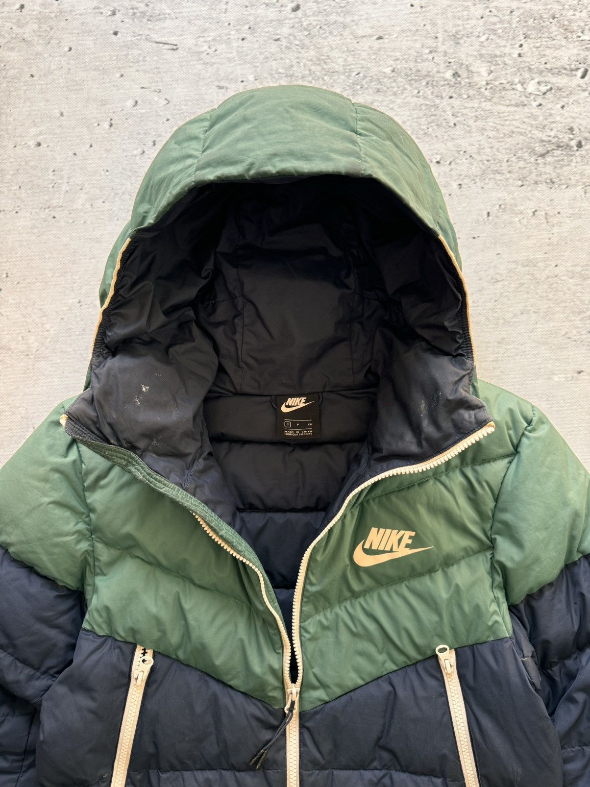 Nike × Nike ACG NIKE PUFFER DOWN BASIC LOGO OVERSIZE NYLON JACKET Size US S / EU 44-46 / 1 - 6 Thumbnail