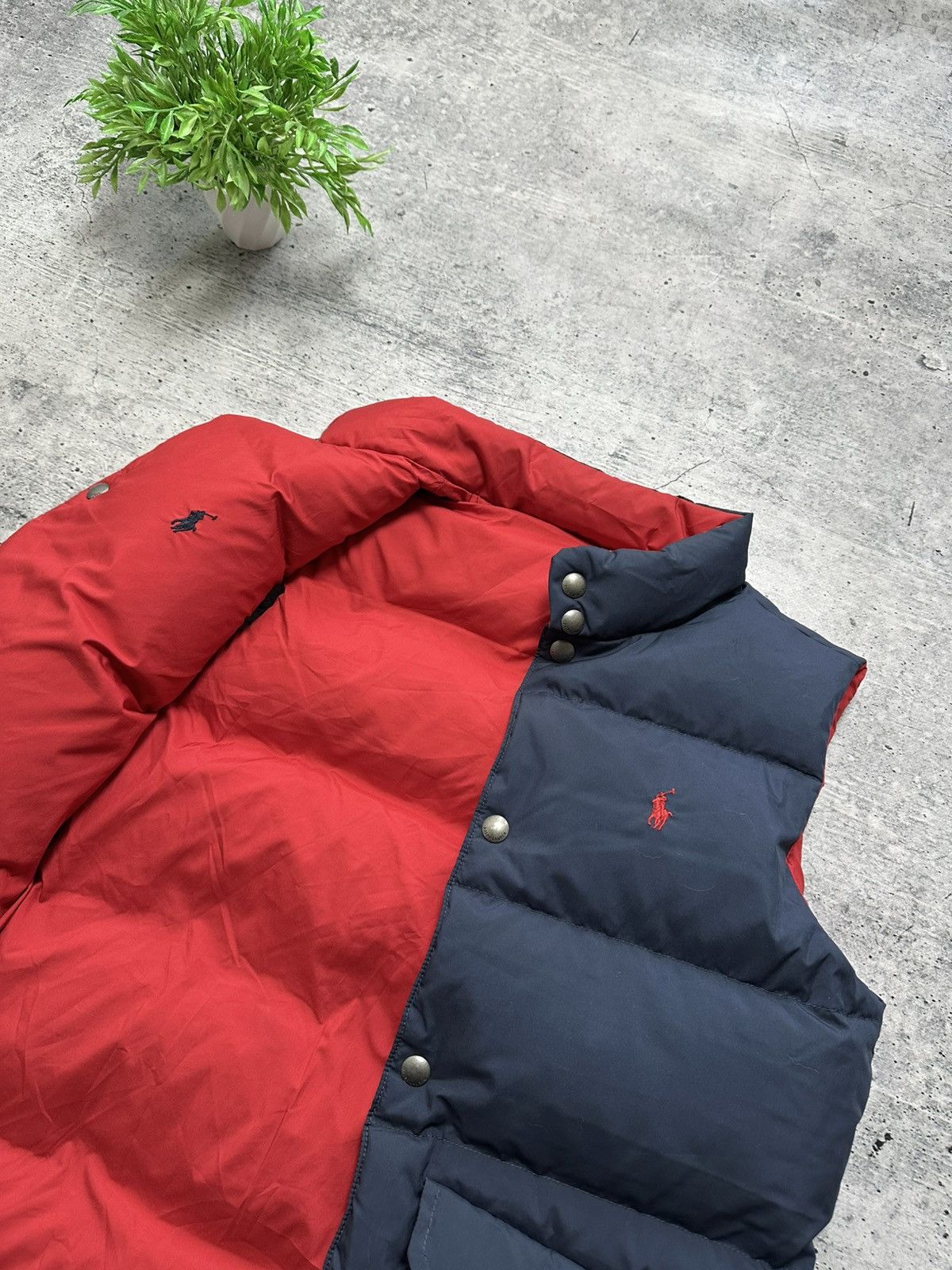 Polo Ralph Lauren Polo Ralph Lauren Down Puffer Vest Y2K Hype Women’s Gilet Size S / US 4 / IT 40 - 4 Thumbnail