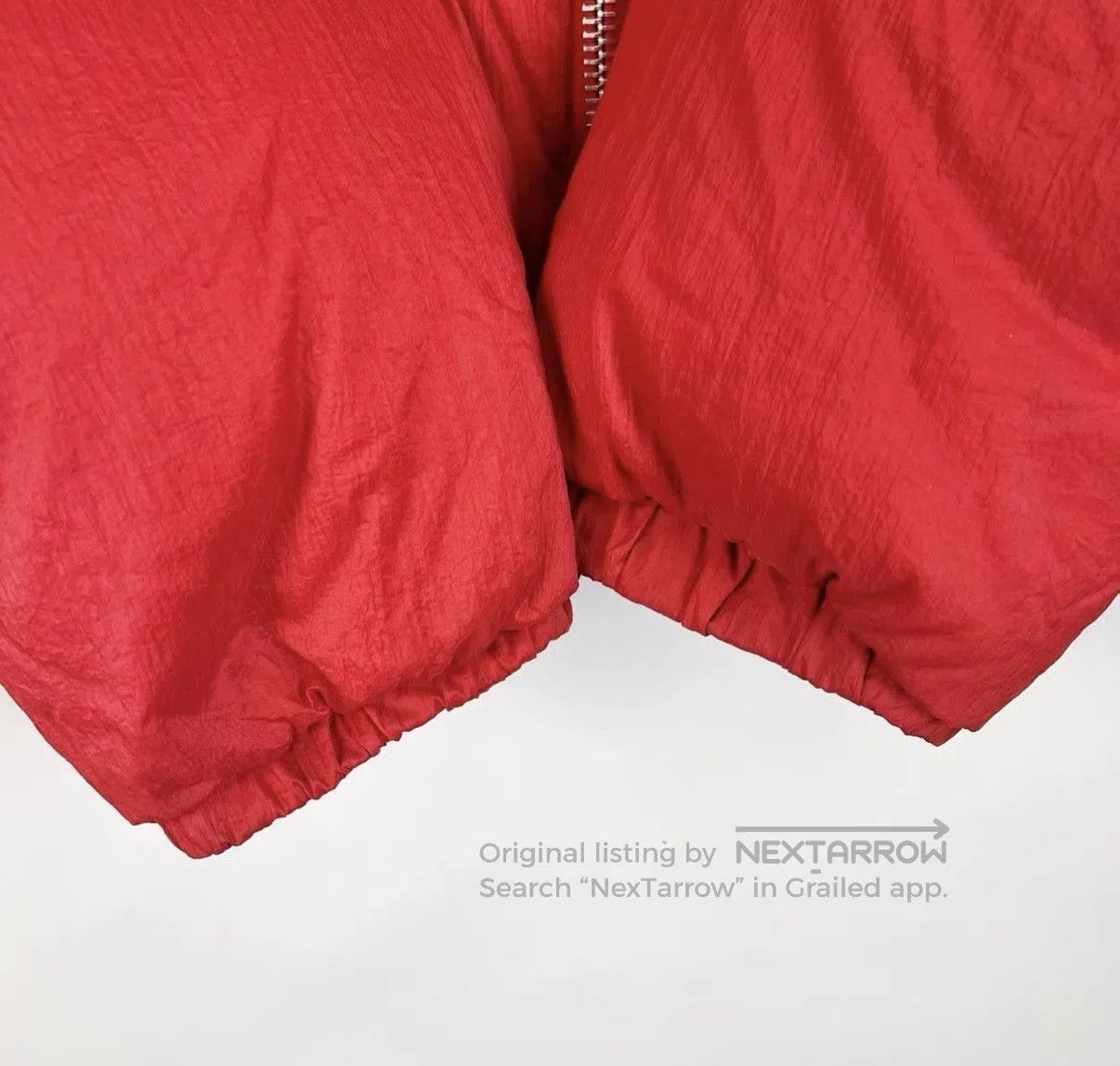 Dior Red Puffer Jacket with Tiger Embroidery. Size US L / EU 52-54 / 3 - 5 Thumbnail