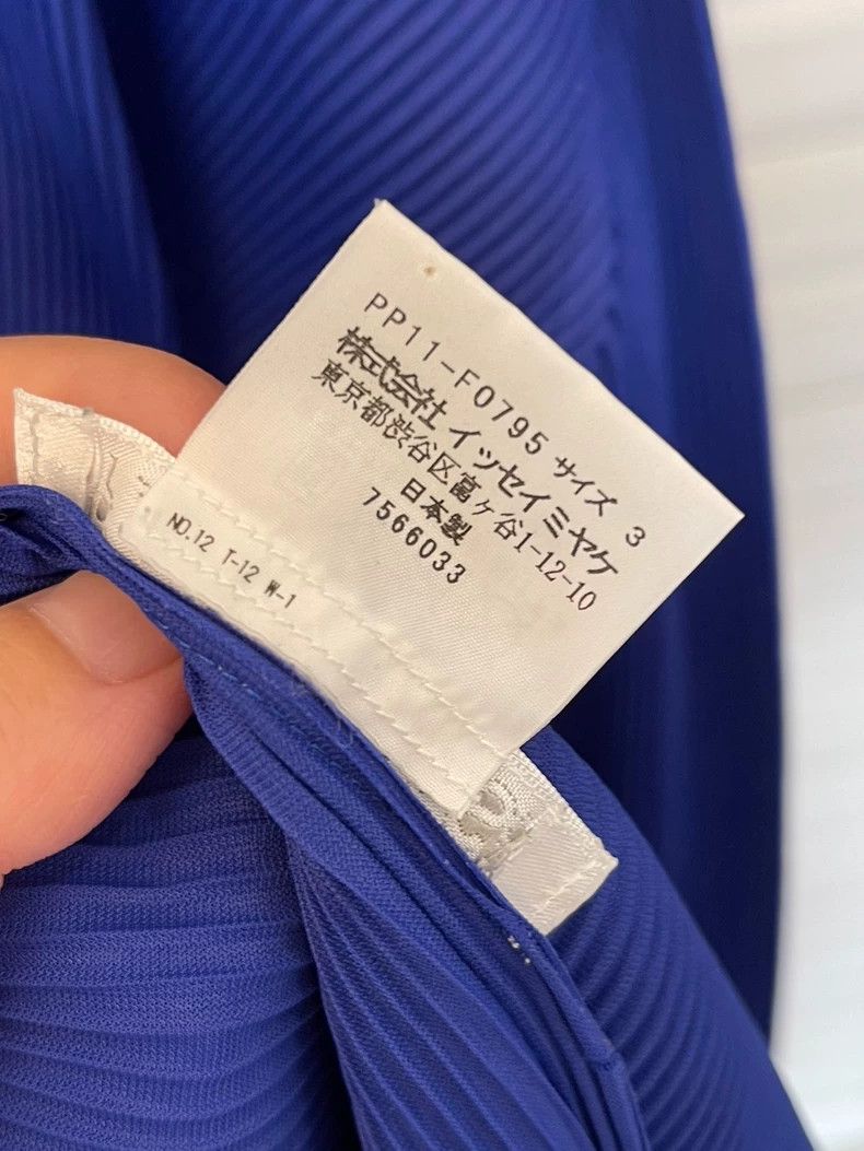 Issey Miyake issey miyake size:3 A blue cardigan with a button Size S / US 4 / IT 40 - 4 Thumbnail